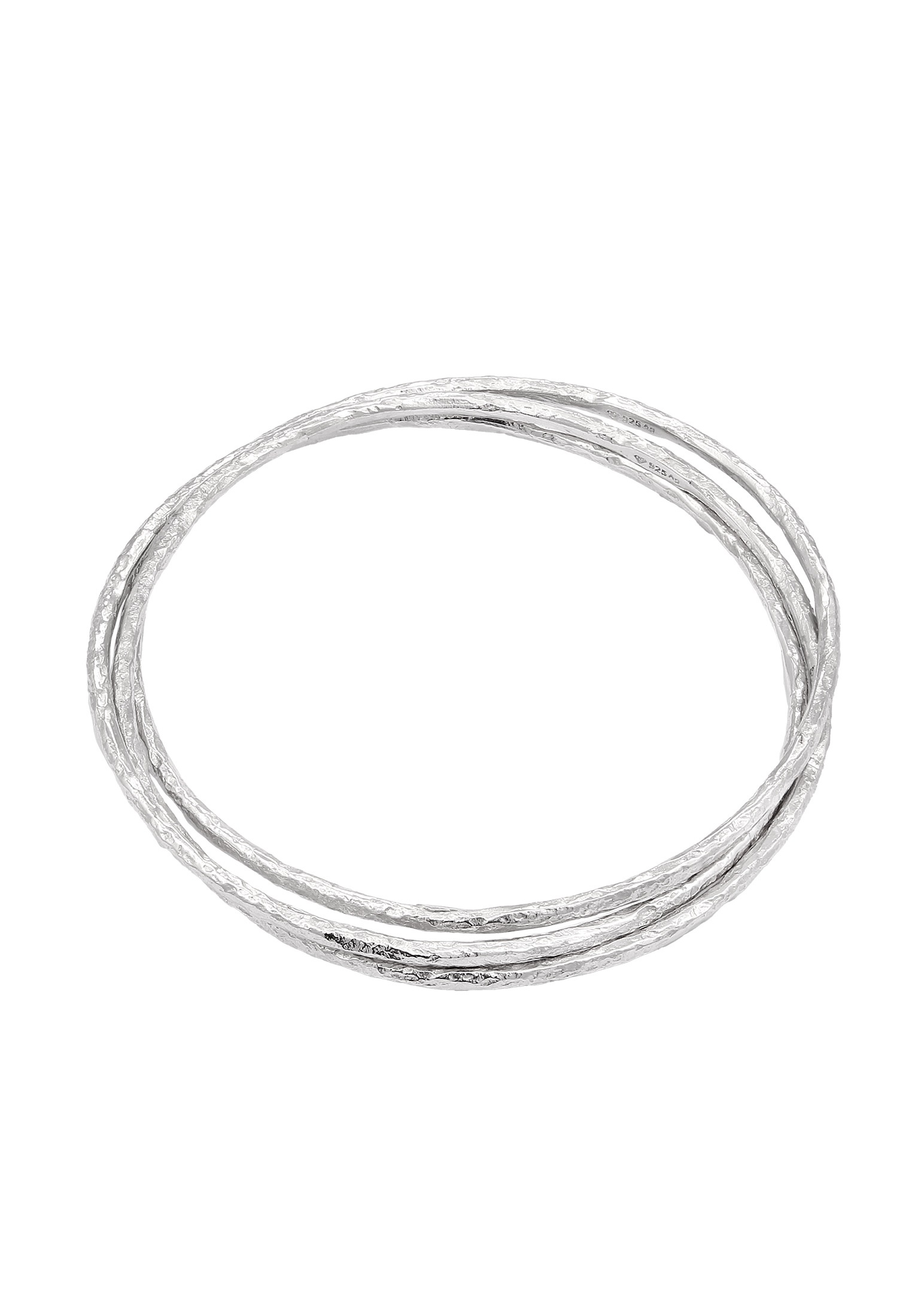 Elli Premium Armreif »Armband Armreif Dreifach 925 Sterling Silber«