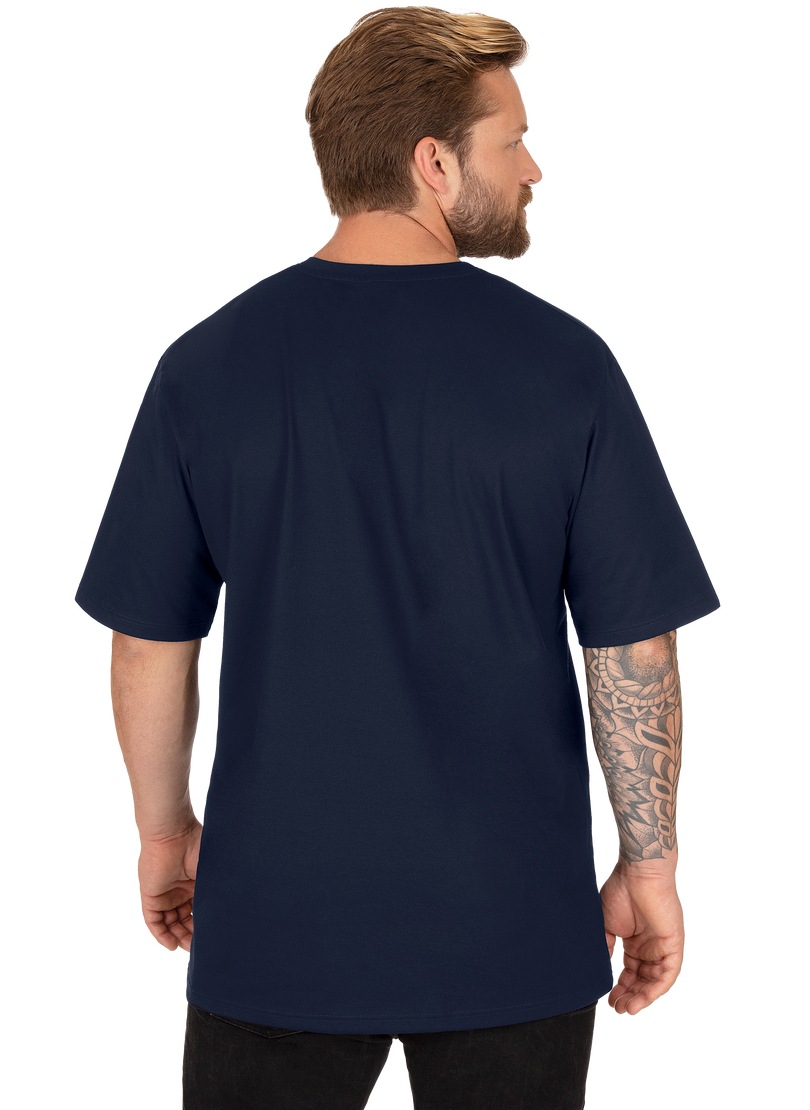 Trigema T-Shirt »TRIGEMA V-Shirt DELUXE Baumwolle«, (1 tlg.)