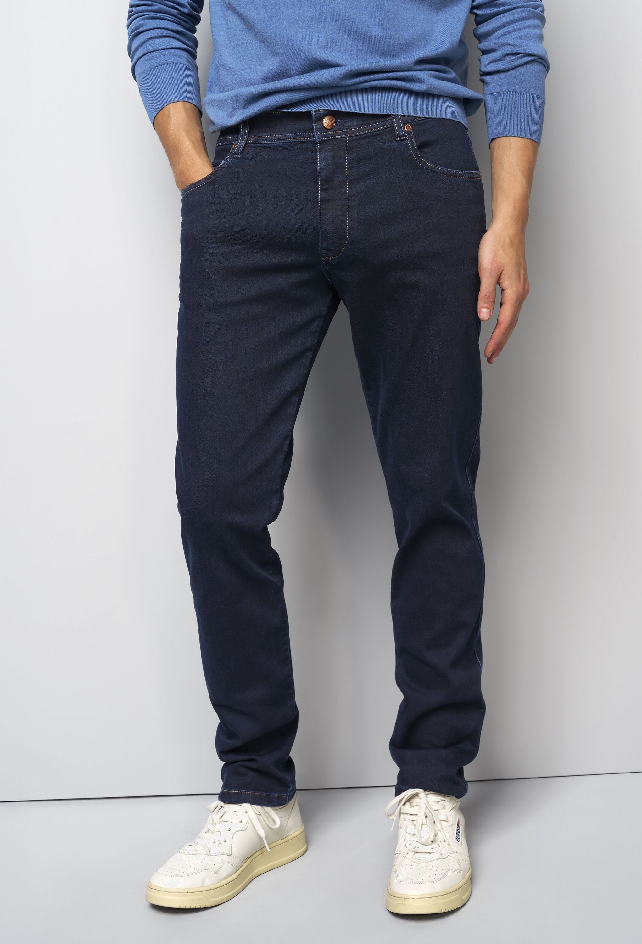 MEYER 5-Pocket-Jeans »M5 Five Pocket« M5 Five aus Super Stretch-Material
