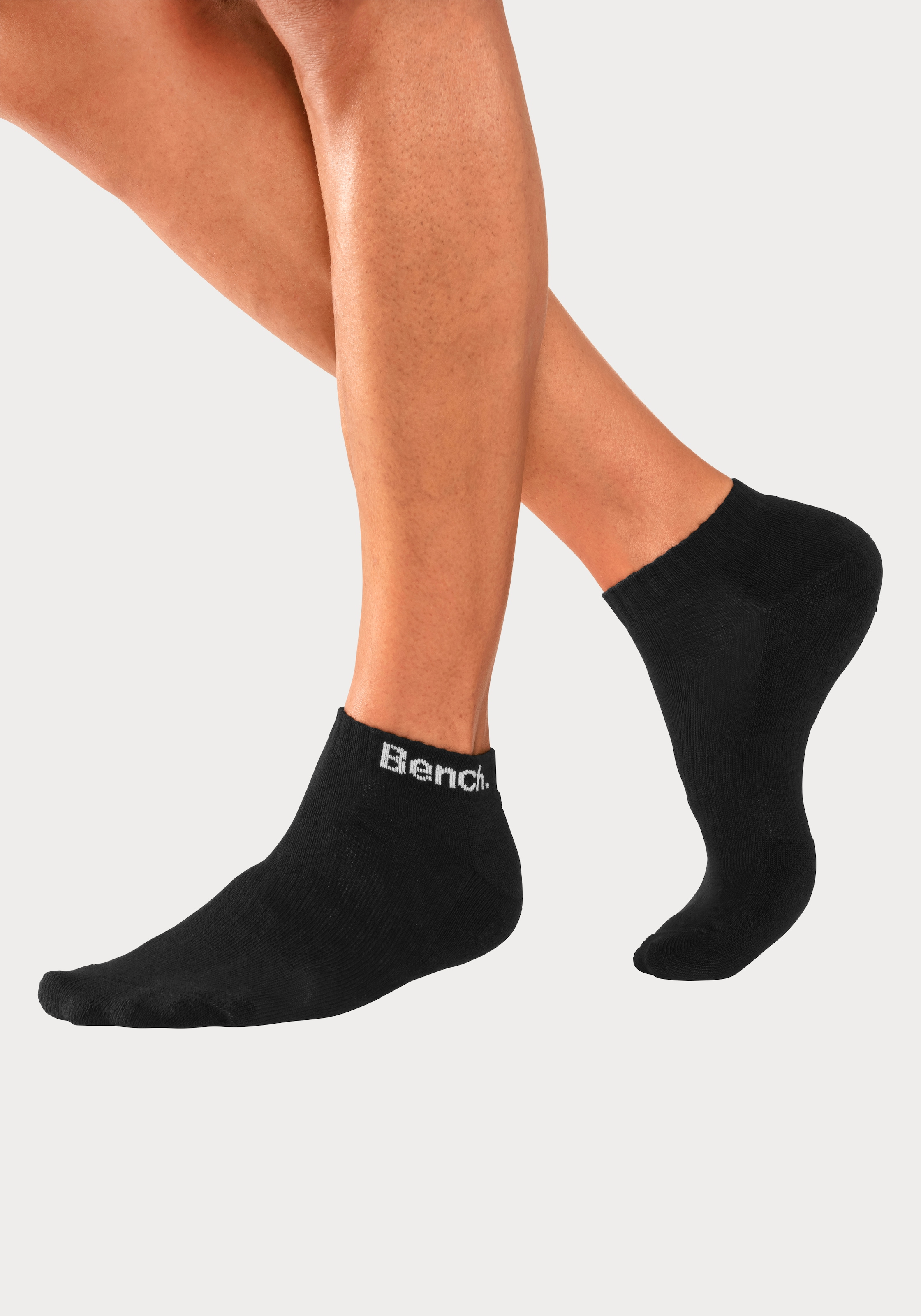 Bench. Sportsocken, (Packung), Tennis Kurzsocken mit Halbfußfrottee