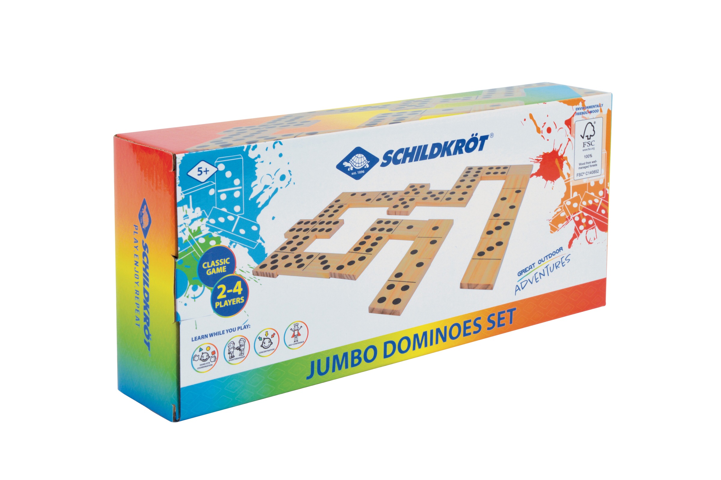 Schildkröt Spiel »Schildkröt Jumbo Domino Set«