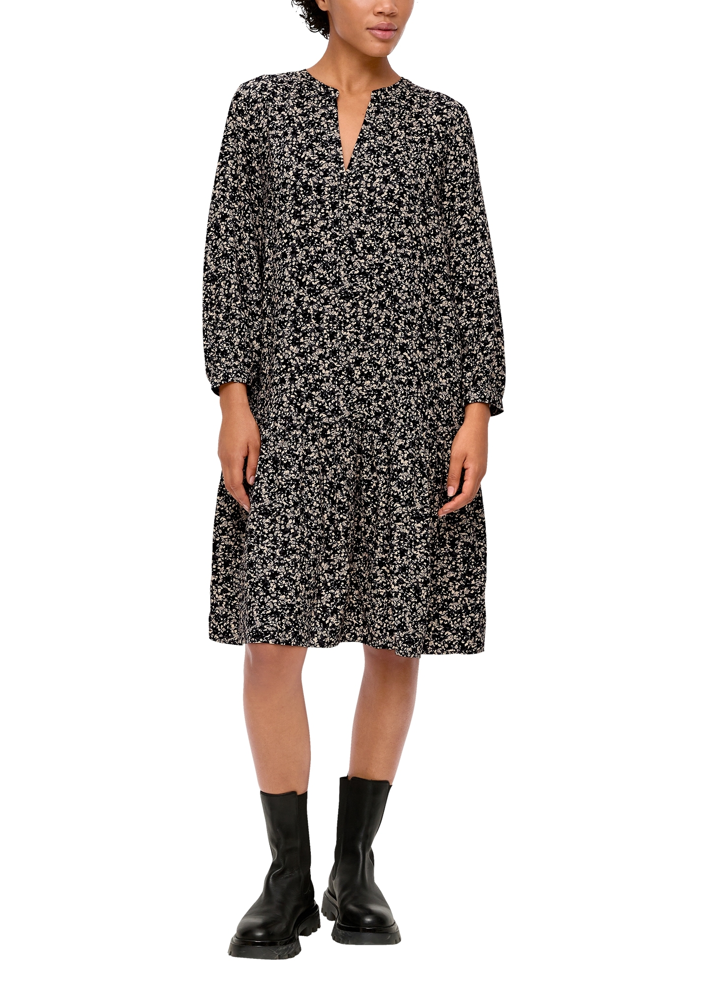 s.Oliver Minikleid, mit 3/4-Ärmeln