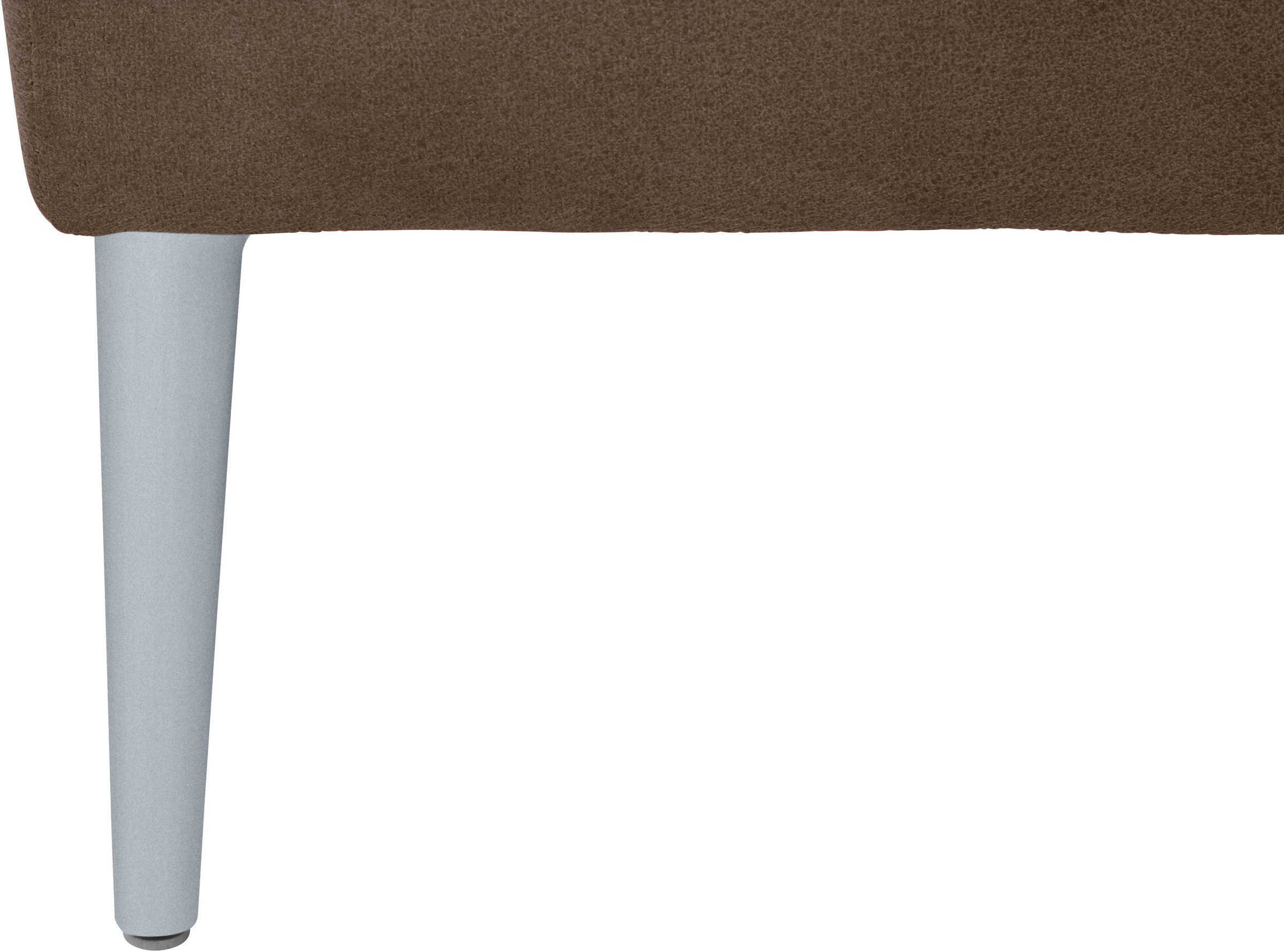 W.SCHILLIG Hocker »enjoy&MORE«, Füße silber matt, Breite 106 cm