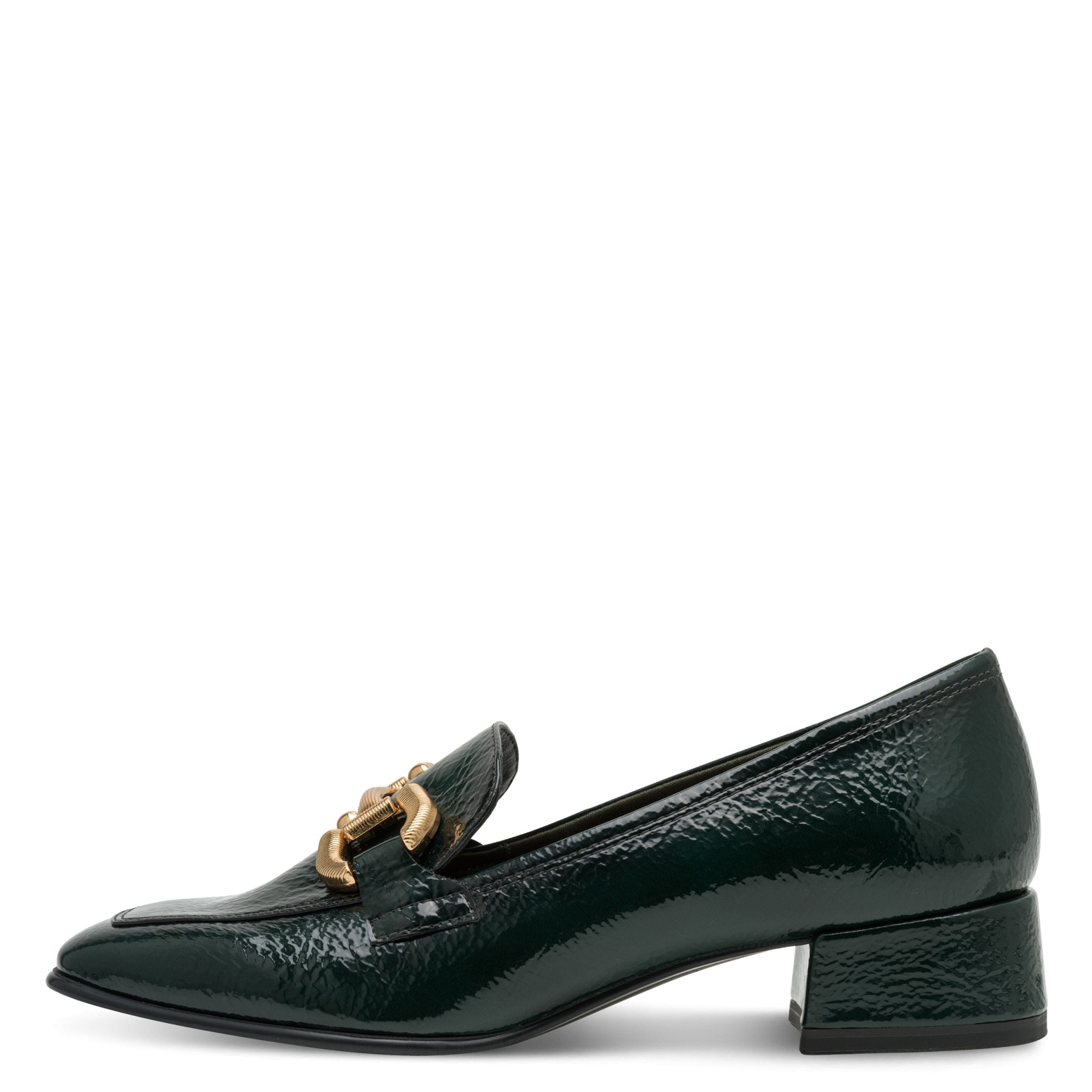Tamaris Slipper, Blockabsatz, Pumps, Businessschuh mit modischer Zierspange