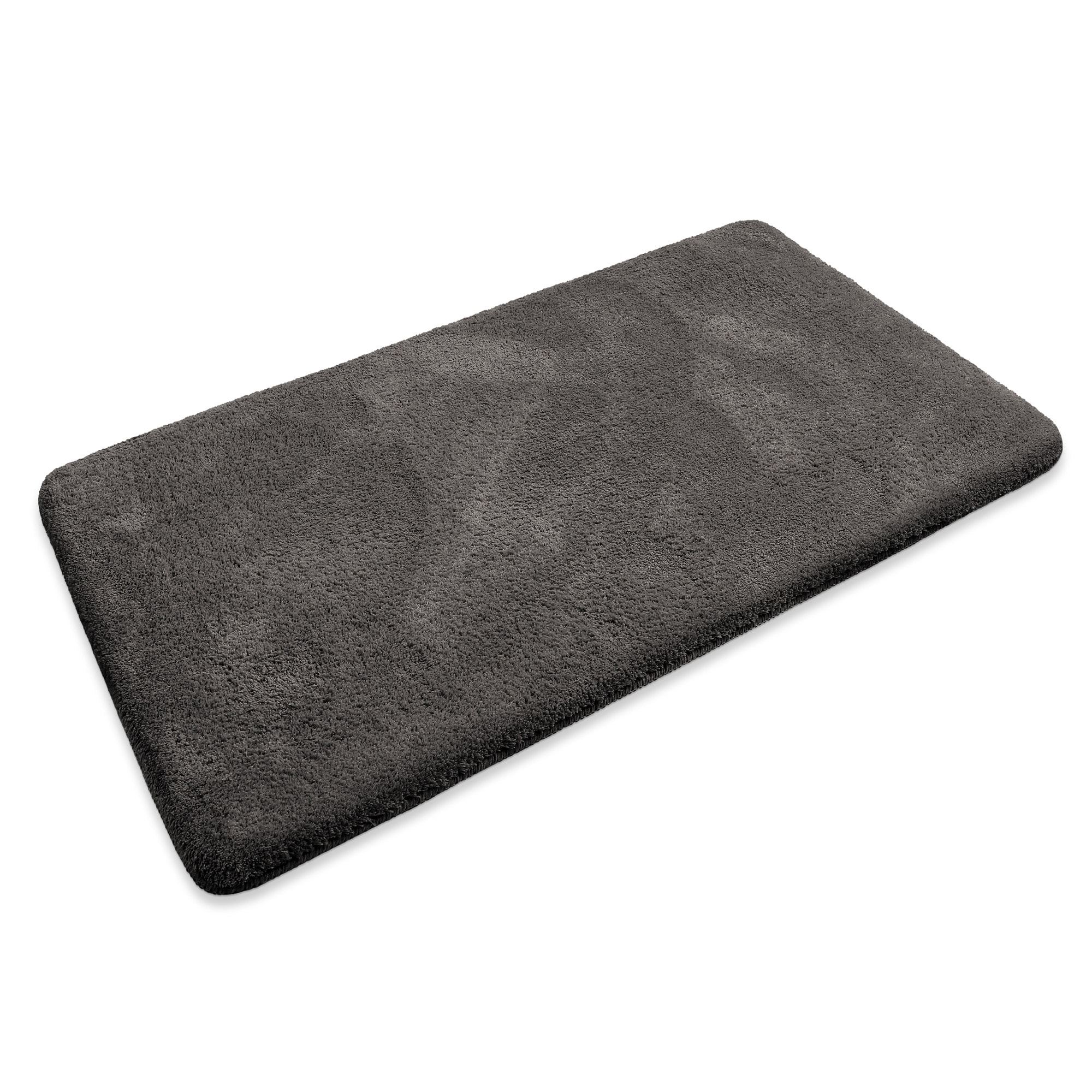 OTTO home Badematte »Neele« Höhe 20 mm rutschhemmend beschichtet schnell trocknend Badteppich, getuftet, modern, Uni, antirutsch, flauschig, Hochflor