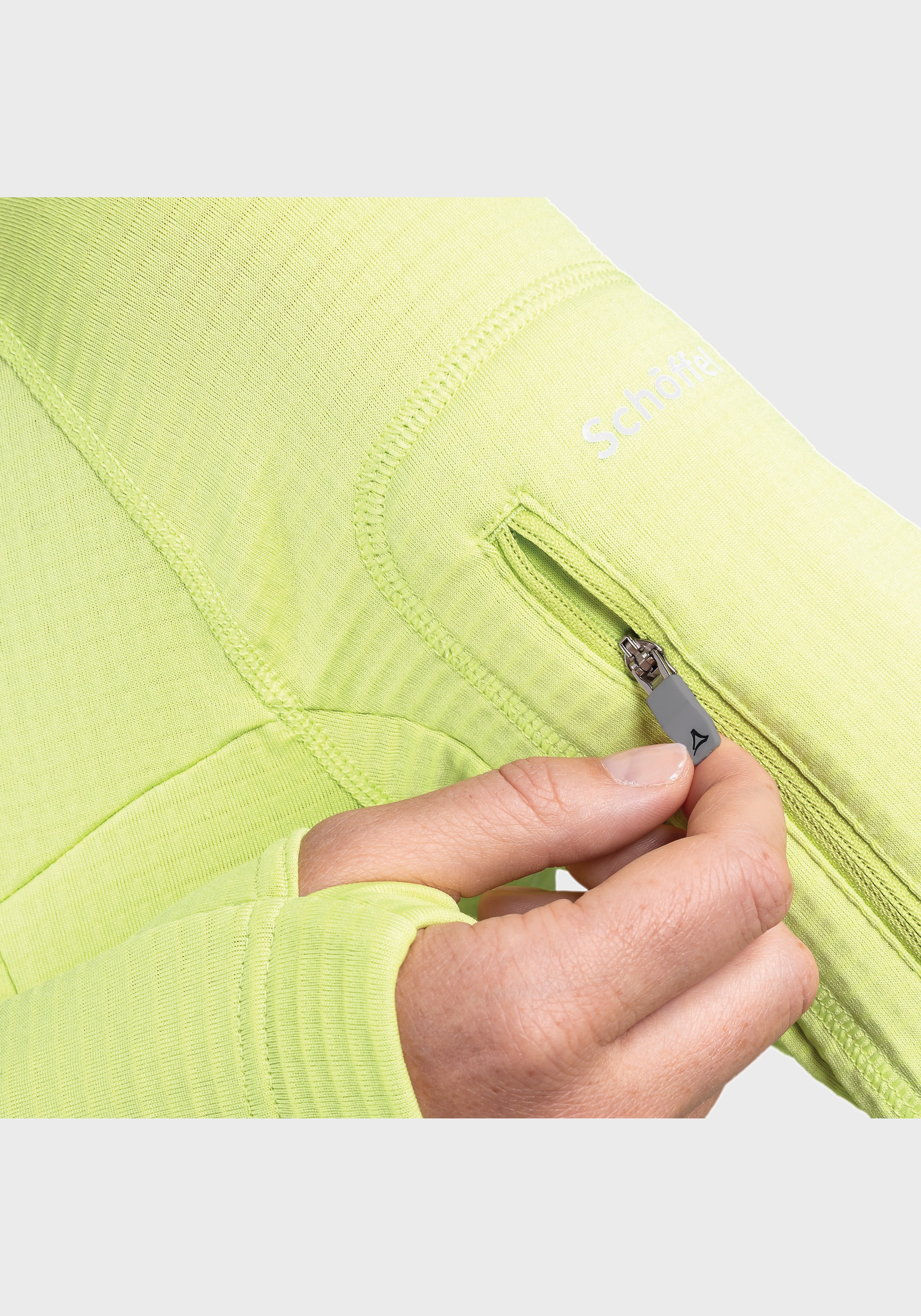 Schöffel Fleecejacke »Fleece Hoody Hydalen L«, mit Kapuze