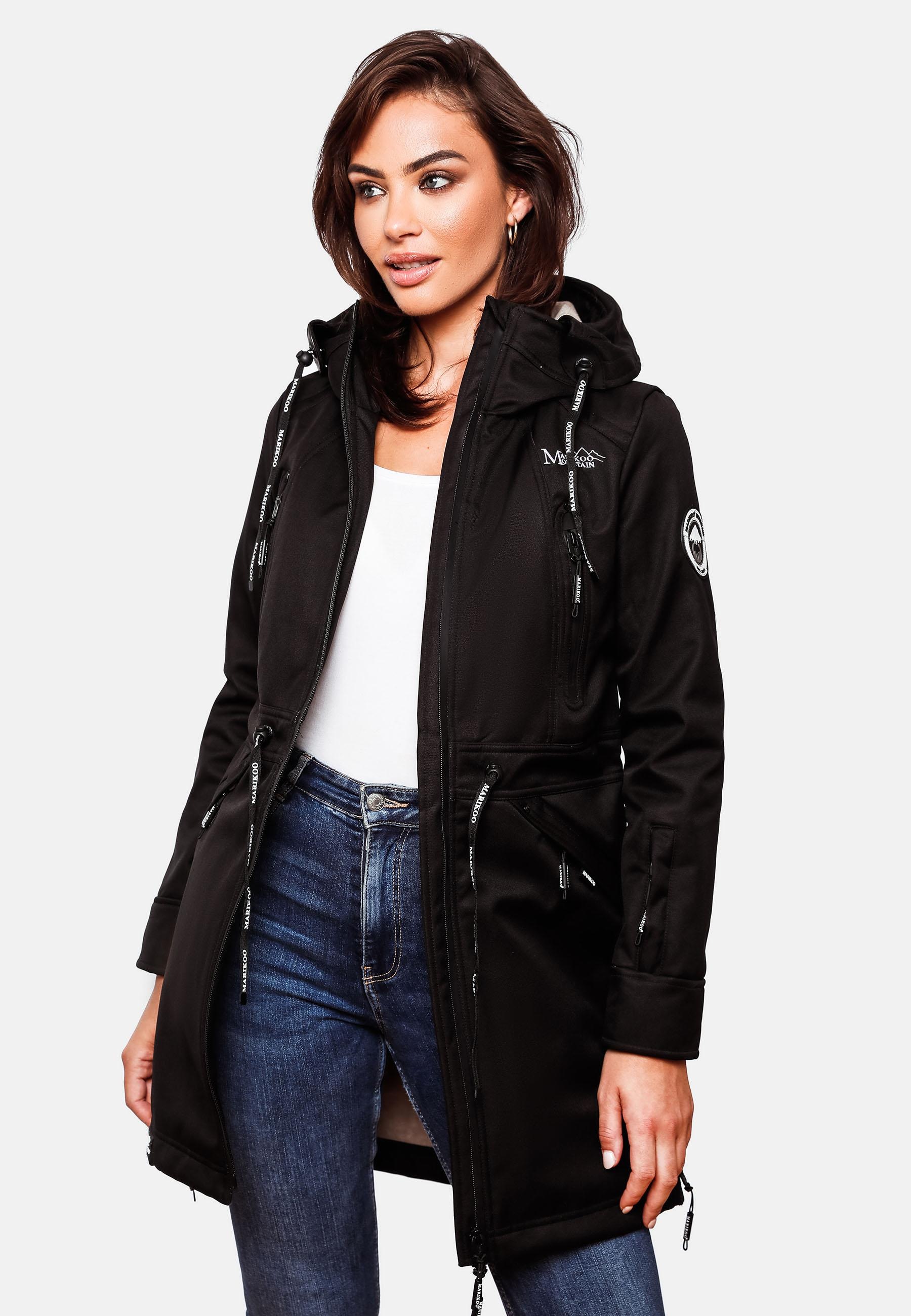 Marikoo Funktionsparka »Funktionsmantel Racquellee« mit Kapuze