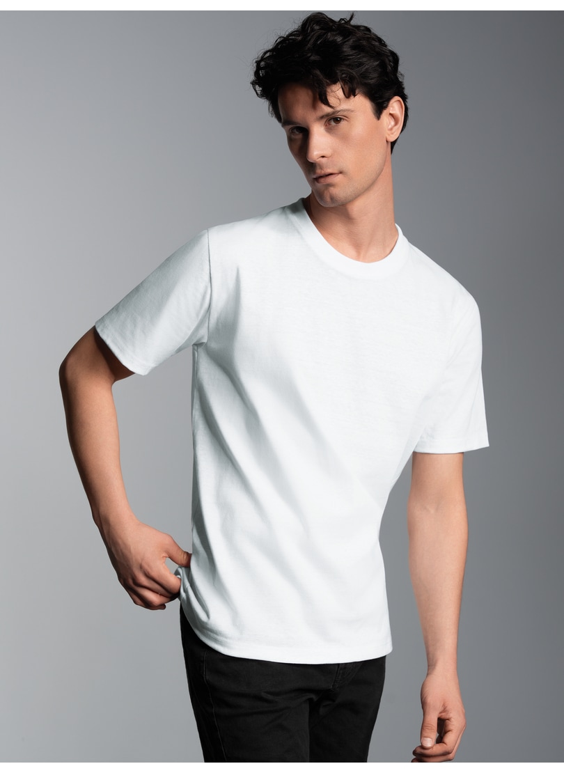Trigema T-Shirt »TRIGEMA Heavy T-Shirt aus 100% recycelter Baumwolle« 1 Stk.
