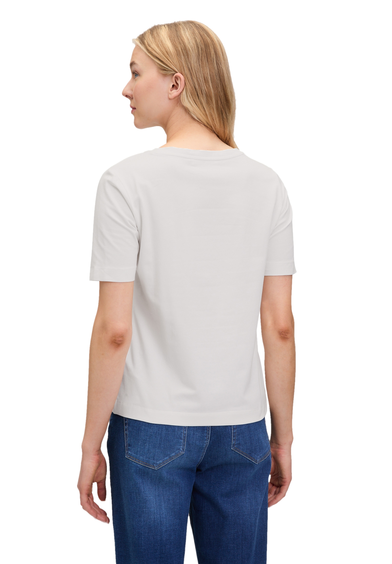 Betty&Co Langarmshirt »Casual-Shirt mit Print«