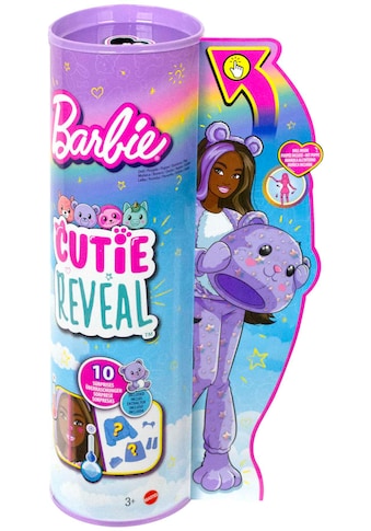Barbie Anziehpuppe »Cutie Reveal«, mit Teddy-Plüschkostüm und 10 Überraschungen kaufen