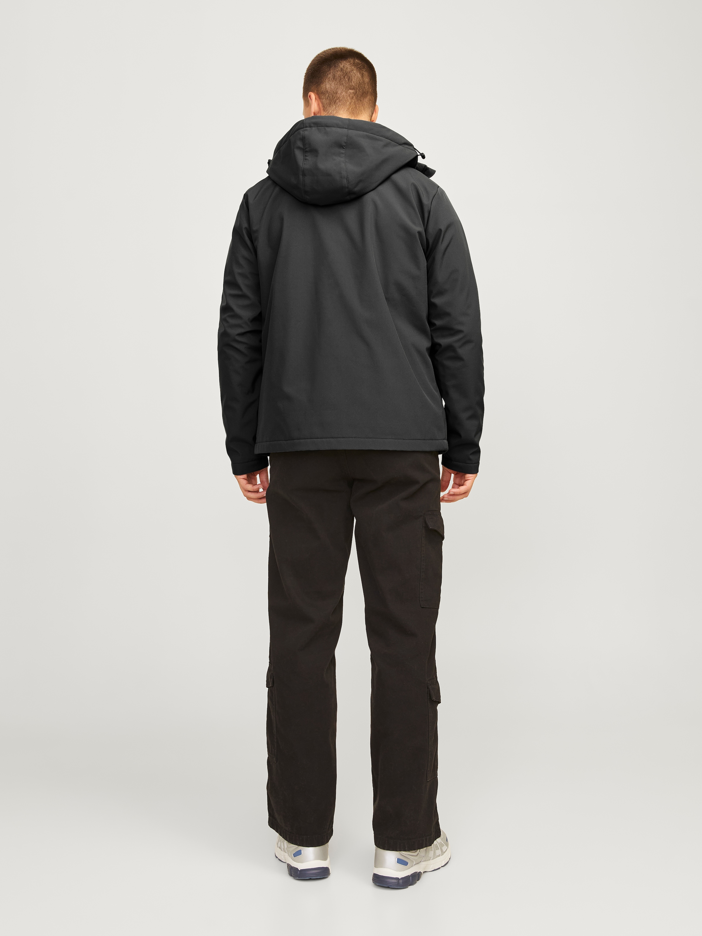 Jack & Jones Softshelljacke »JJTAYLOR SOFTSHELL JACKET«, mit Kapuze