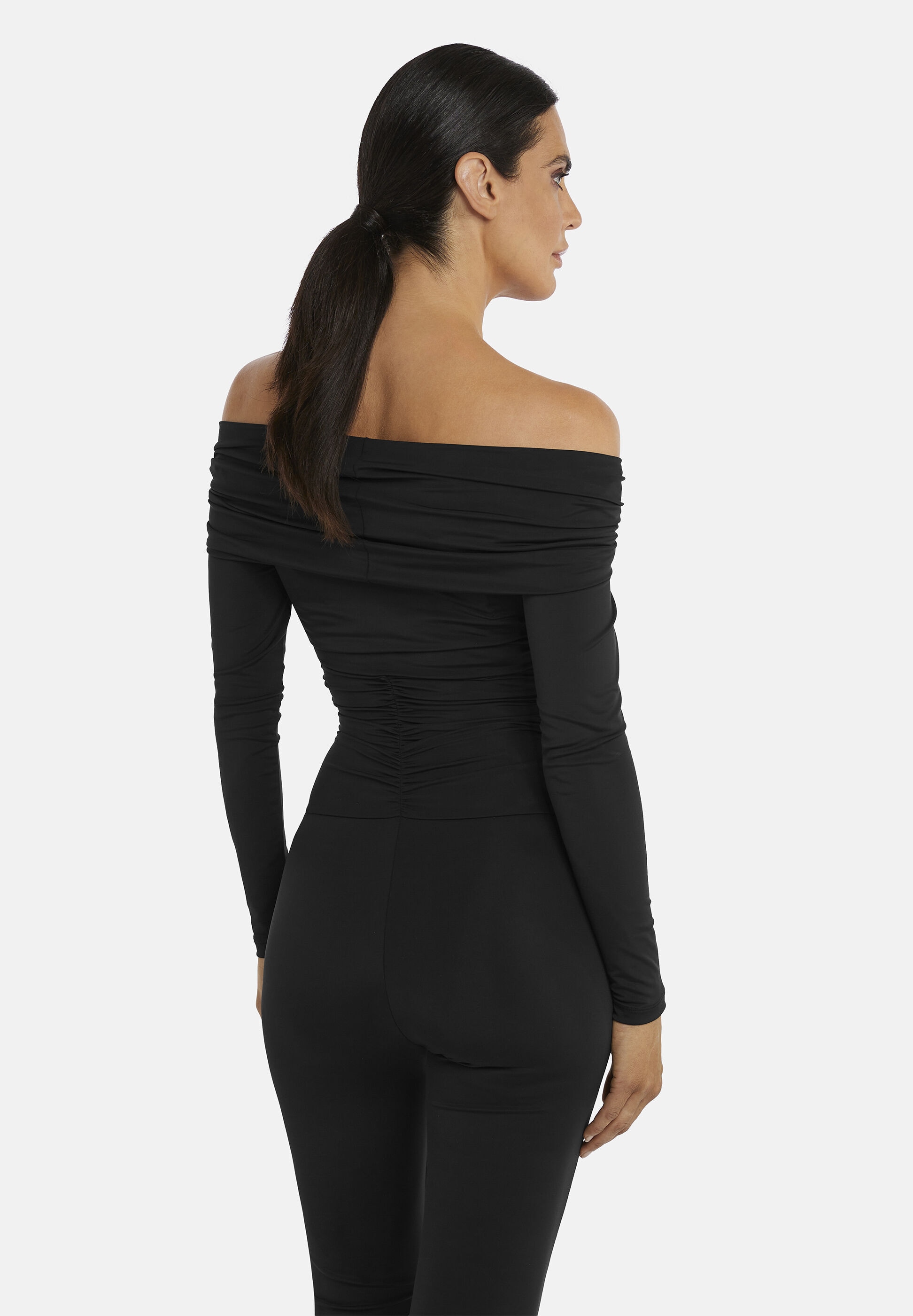 Nicowa Jumpsuit »Nicowa Jumpsuit FIOLIWA« mit Bardot-Dekolleté