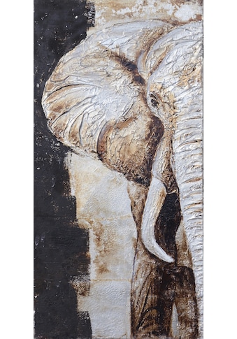 Bönninghoff Ölbild »Ölgemälde, Elefant«, (1 St.), handgefertigt kaufen