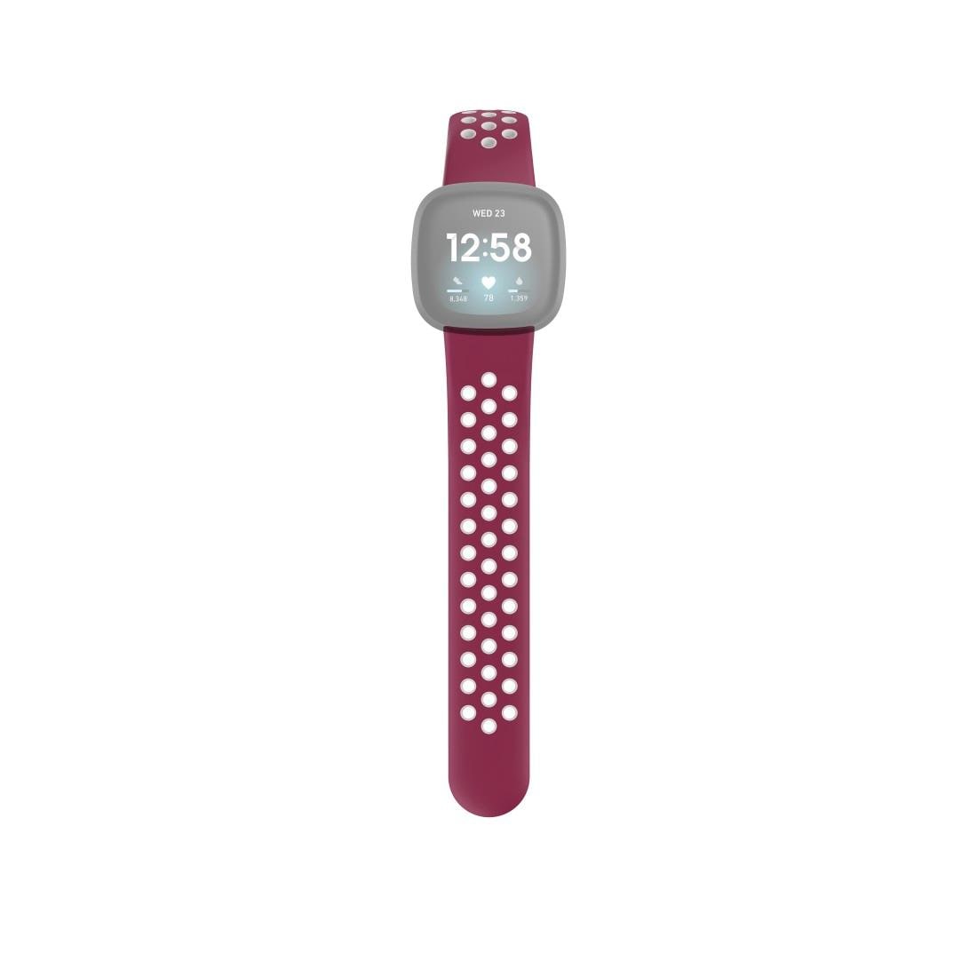 Hama Smartwatch-Armband »Ersatzarmband für Garantie Jahre ➥ Fitbit (2), Silikon, cm« UNIVERSAL 3 XXL cm/21 | 22 3/4/Sense Versa