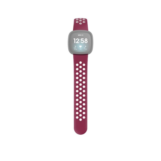 Hama Smartwatch-Armband »Ersatzarmband für Fitbit Versa 3/4/Sense (2),  Silikon, 22 cm/21 cm« ➥ 3 Jahre XXL Garantie | UNIVERSAL