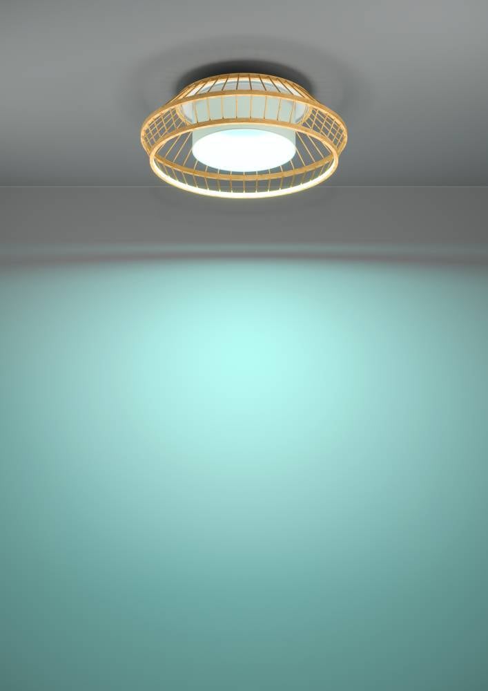 EGLO Deckenleuchte »YUKU-Z« LED-Modul 1 Stk. RGB | warmweiß - kaltweiß ZigBee, App und Sprachsteuerung Alexa, RGB, dimmbar, Ø 46 cm