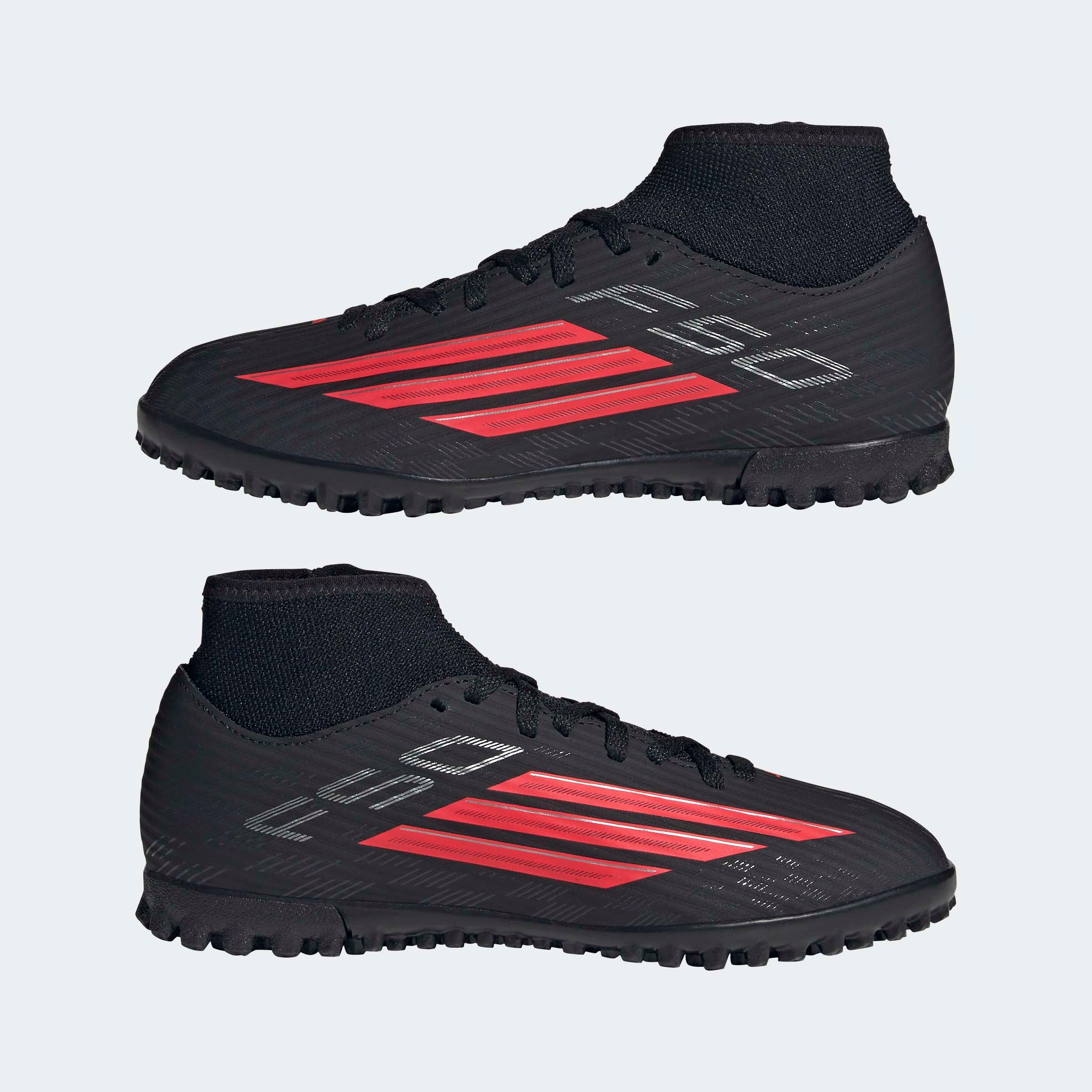 adidas Performance Fußballschuh »F50 CLUB MID CUT TURF KIDS«  für Kunstrasen, Hart- und Aschenplätze, für Kinder & Jugendliche
