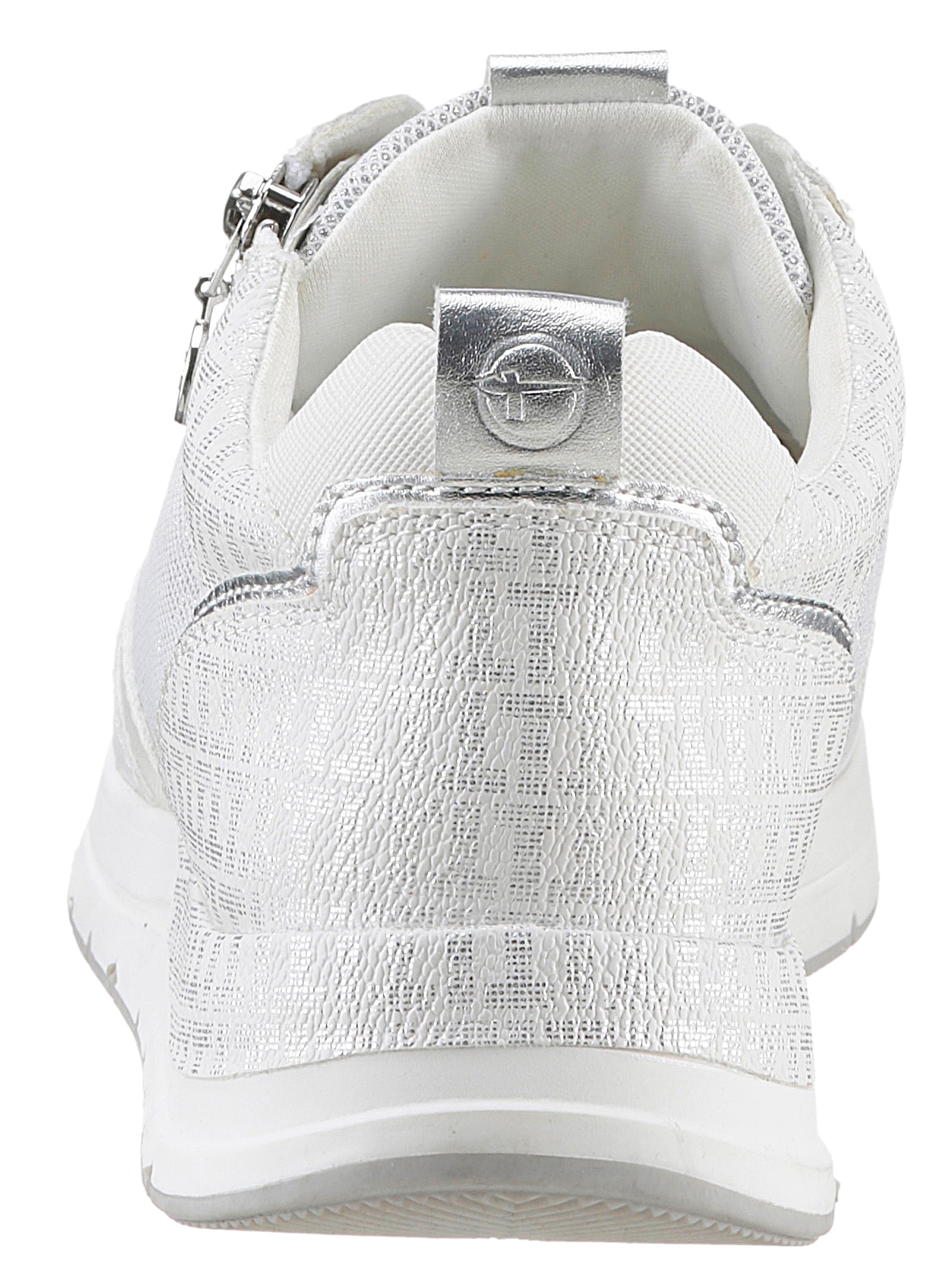 Tamaris Keilsneaker, Freizeitschuh, Halbschuh, in schmaler Form, vegane Verarbeitung