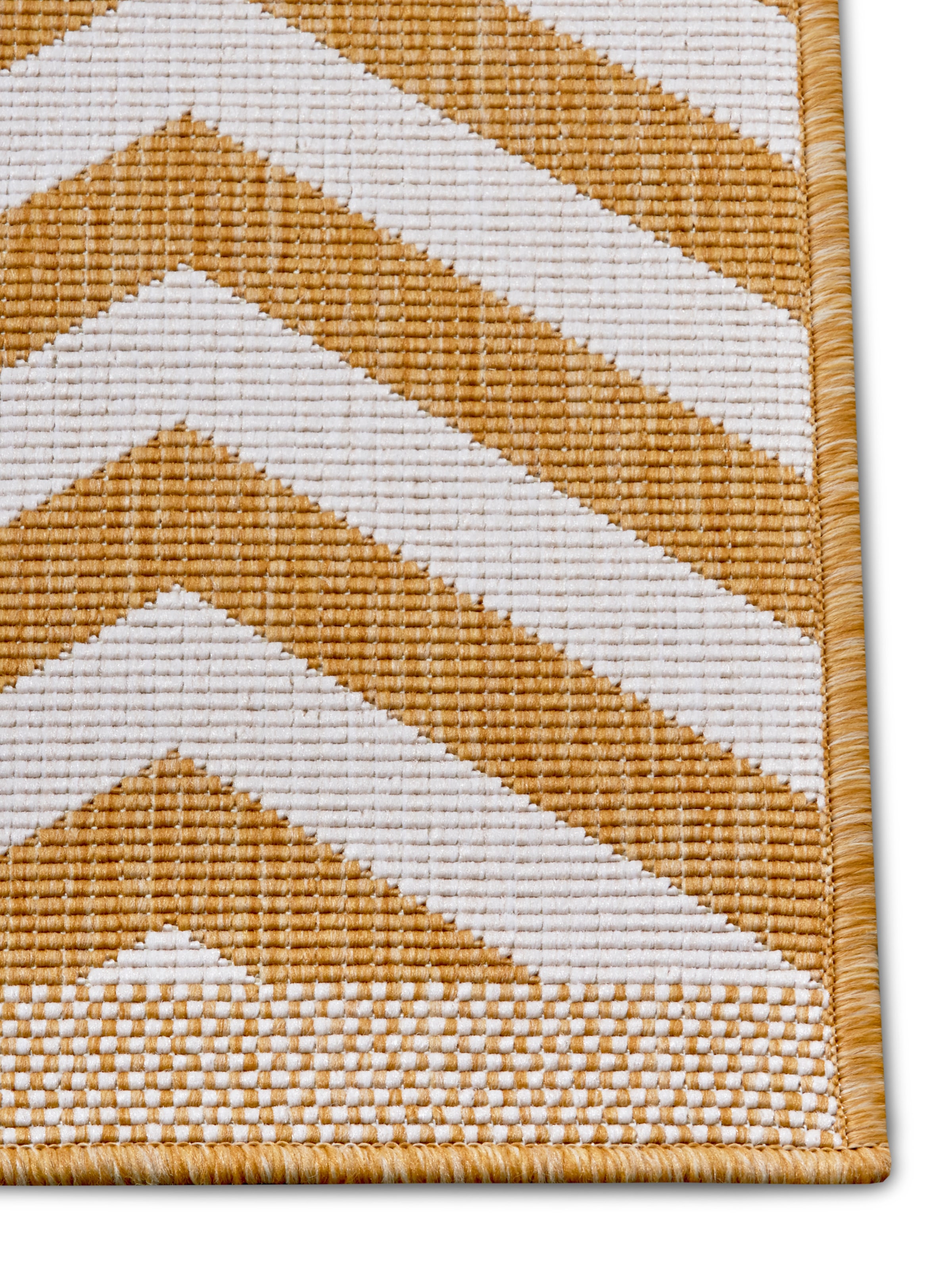 NORTHRUGS Teppich »Palma Wendeteppich« rechteckig 5 mm Höhe In-& Outdoor, Wetterfest, Balkon, Läufer, Wohnzimmer, Wasserfest