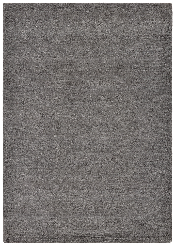 THEKO Wollteppich »Gabbeh Uni, Handgefertigt, meliert, auch als Läufer erhältlich, Wolle« rechteckig 14 mm Höhe Schlafzimmer, Wohnzimmer, Esszimmer, auch als Läufer oder rund