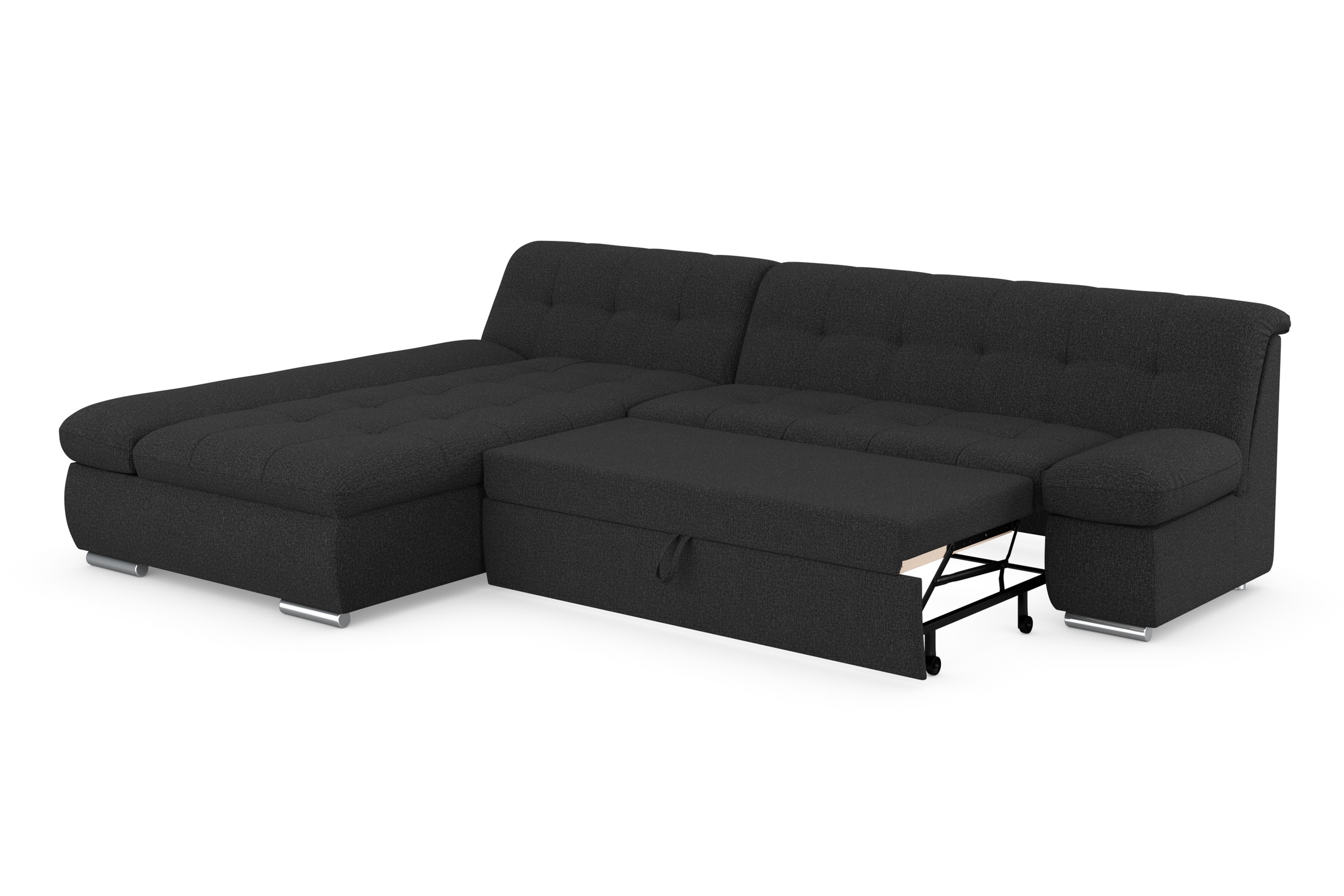 DOMO collection Ecksofa »Mona L-Form«, wahlweise mit Bettfunktion