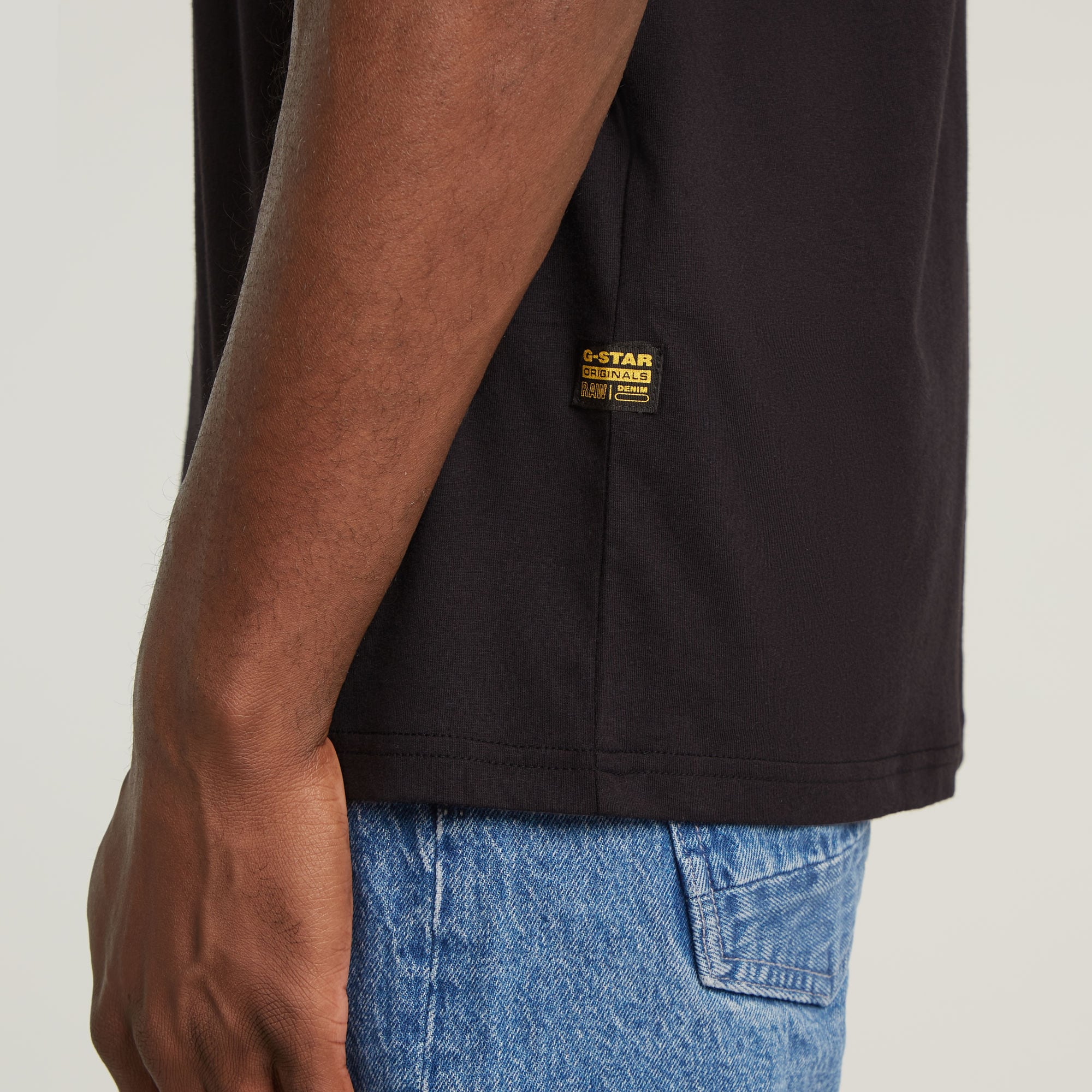 G-STAR T-Shirt »Finger Print Burger«, mit Grafikprint