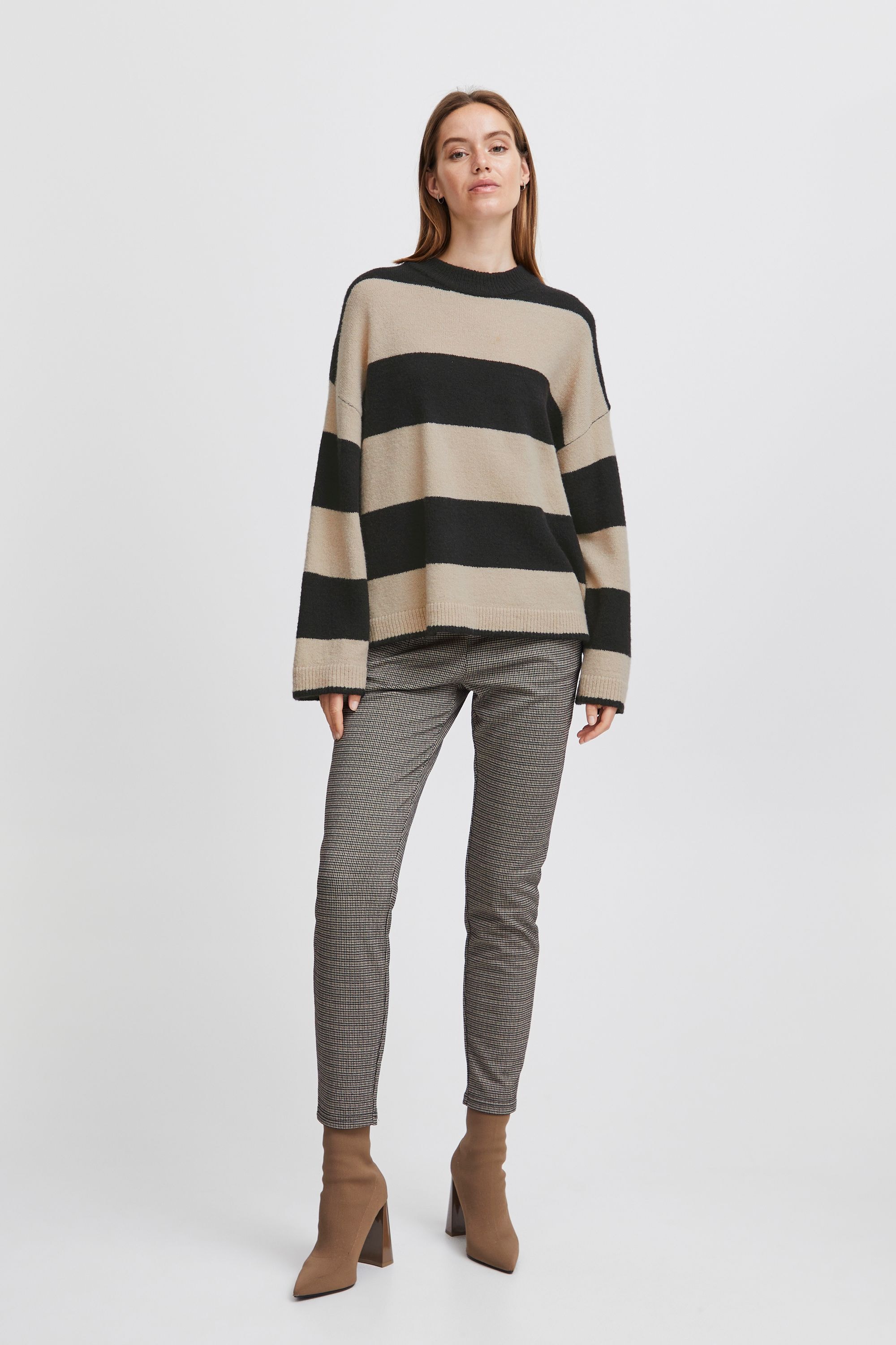 b.young Strickfleece-Pullover »Strickpullover BYOmartha«