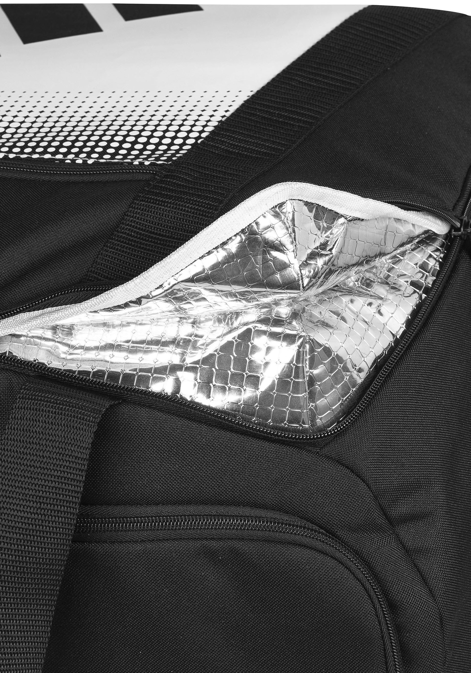 adidas Performance Sporttasche »adidas Duffle Combat Sports black/white M« Belüftetes und wasserdichtes Fach, verhindert Geruchsbelästigung