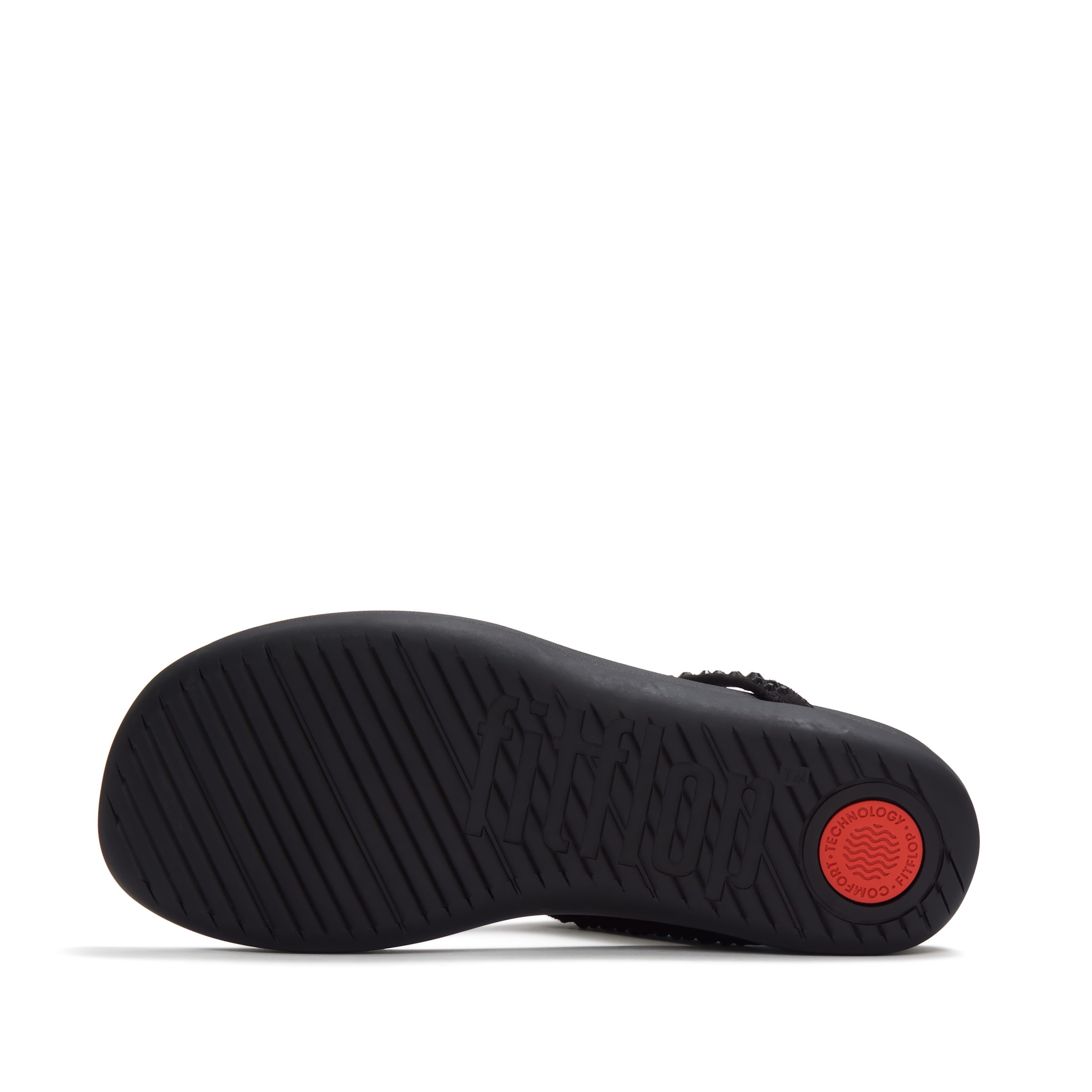 Fitflop Zehentrenner »SOLAY MIXED-CRYSTAL TOE-POST SANDALS«  Dianette, Schlupfschuh, Sommerschuh mit edlem Glitter