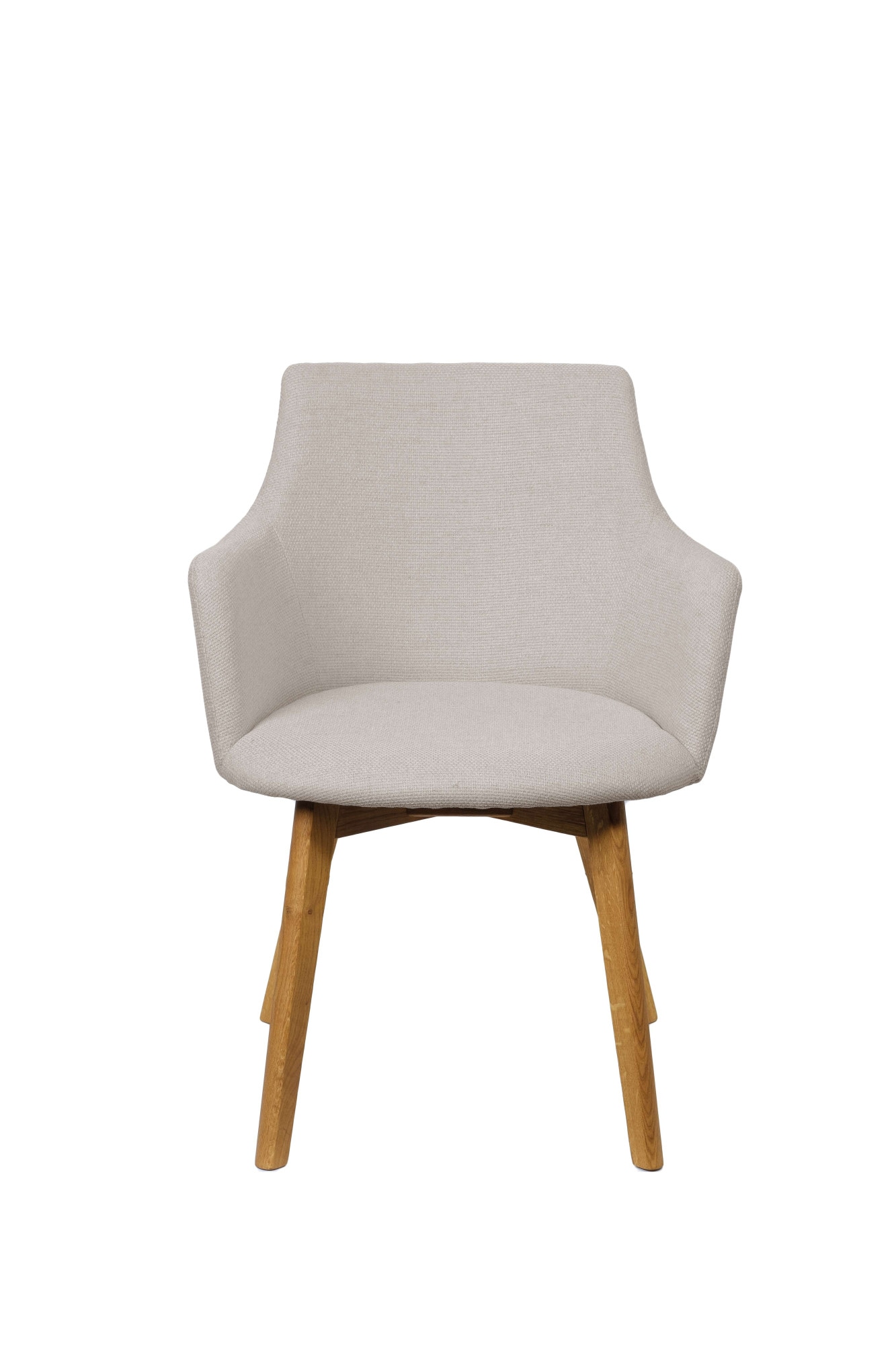 Home affaire Essgruppe »Ena Sitzgruppe für Küche/Esszimmer, Esstisch mit 4 Polsterstühlen 5tlg«, (Set, 5 tlg., 5-tlg), Stuhlbeine in Eiche Natur oder Buche Schwarz, Tisch 180 cm, U-Gestell