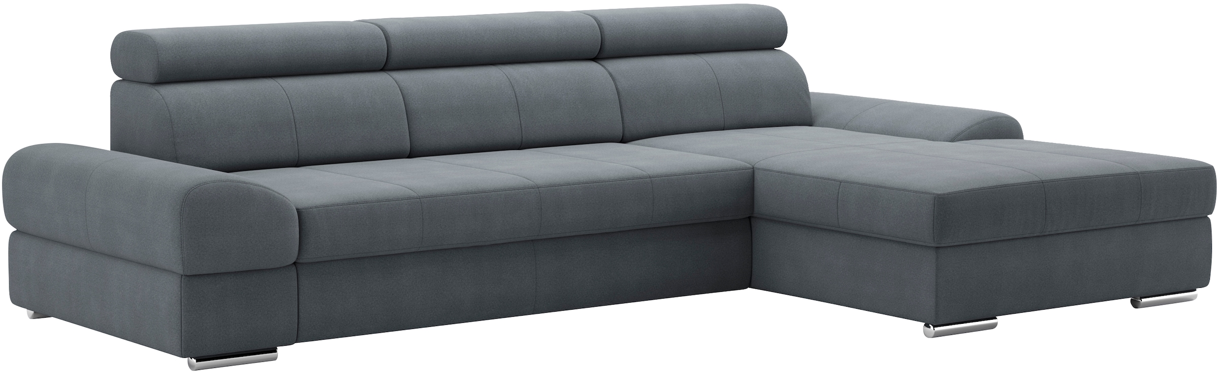 sit&more Ecksofa Broadway, mit verstellbaren Kopfteilen, wahlweise mit Bettfunktion