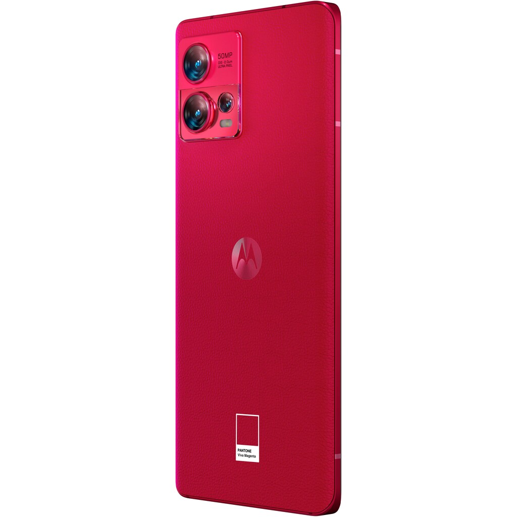 Motorola Smartphone »Edge 30 Fusion Holiday Edition«, Magenta, 16,64 cm/6,55 Zoll, 128 GB Speicherplatz, 50 MP Kamera