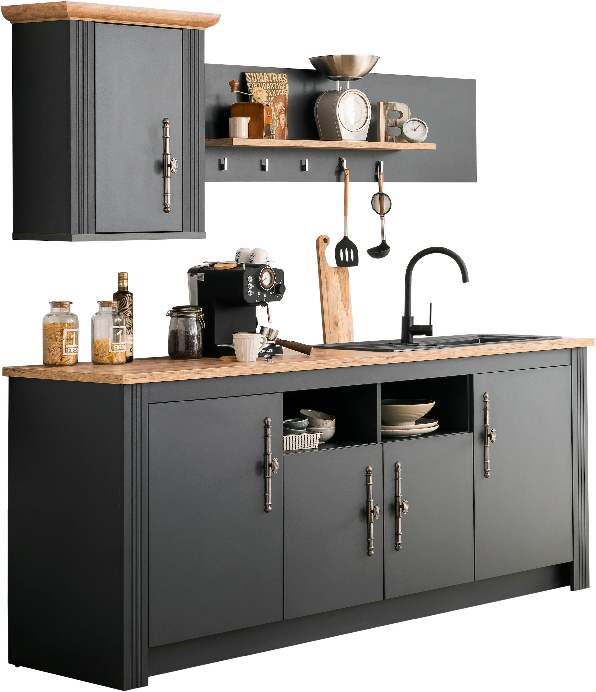 OTTO home Küche "KS-Westminster" Breite 204 cm, ohne E-Geräte