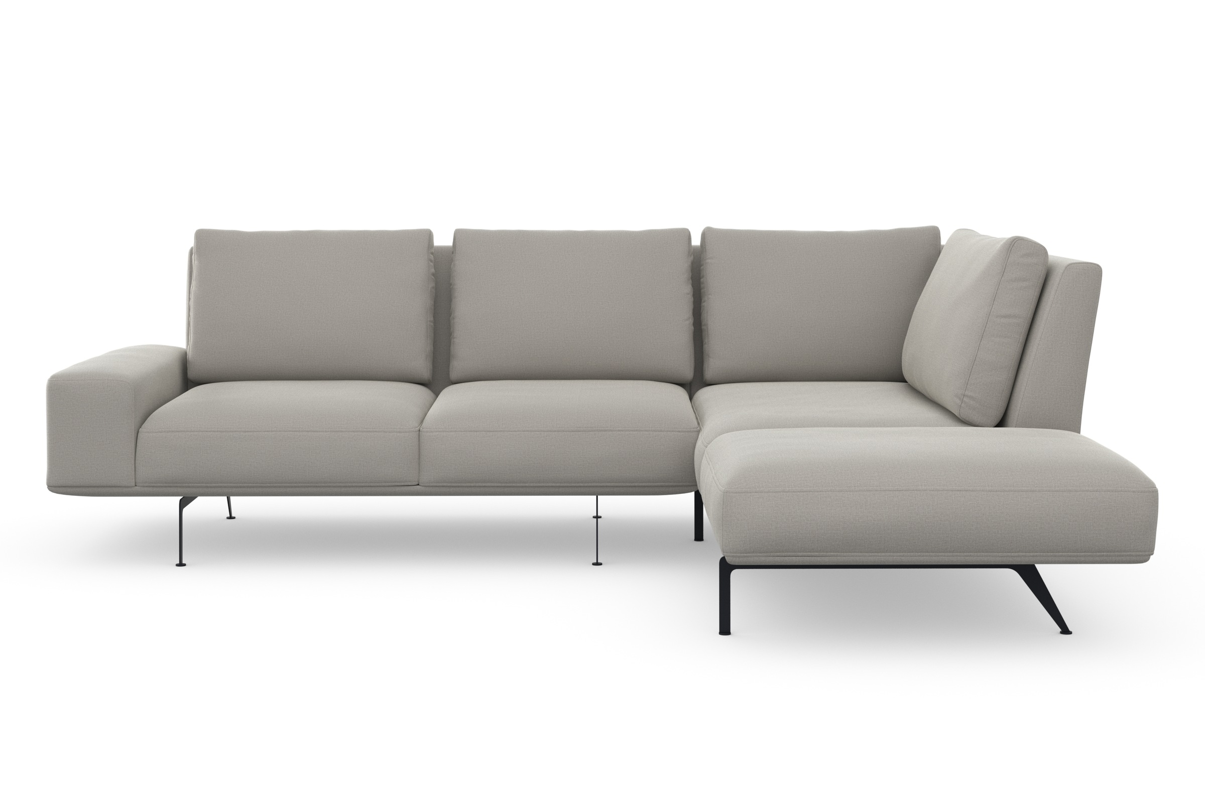 machalke® Ecksofa »L-Form«, mit hoher Bodenfreiheit