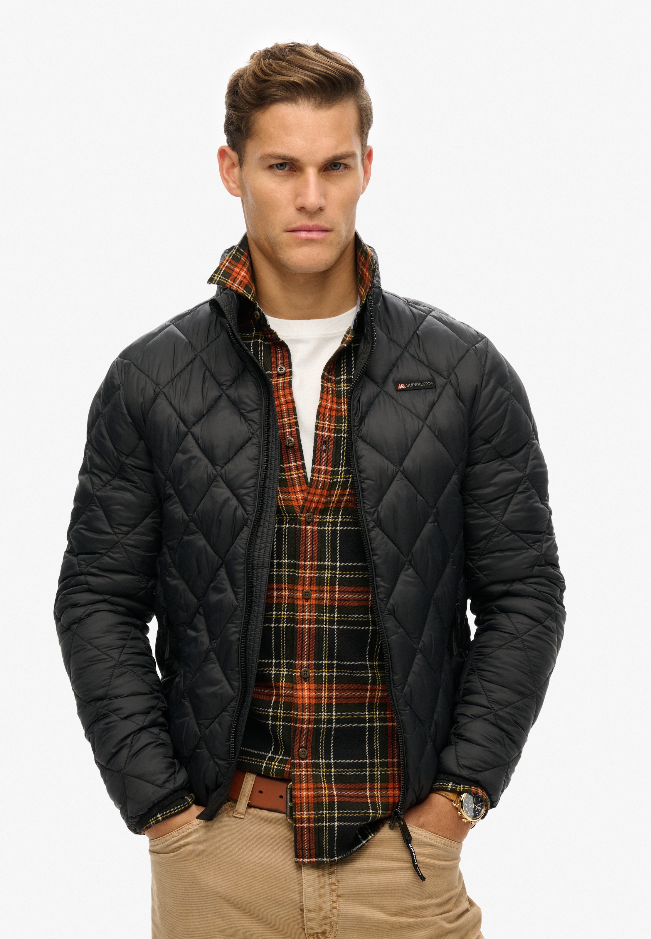 Superdry Steppjacke »DIAMOND QUILT FUJI LITE JKT«