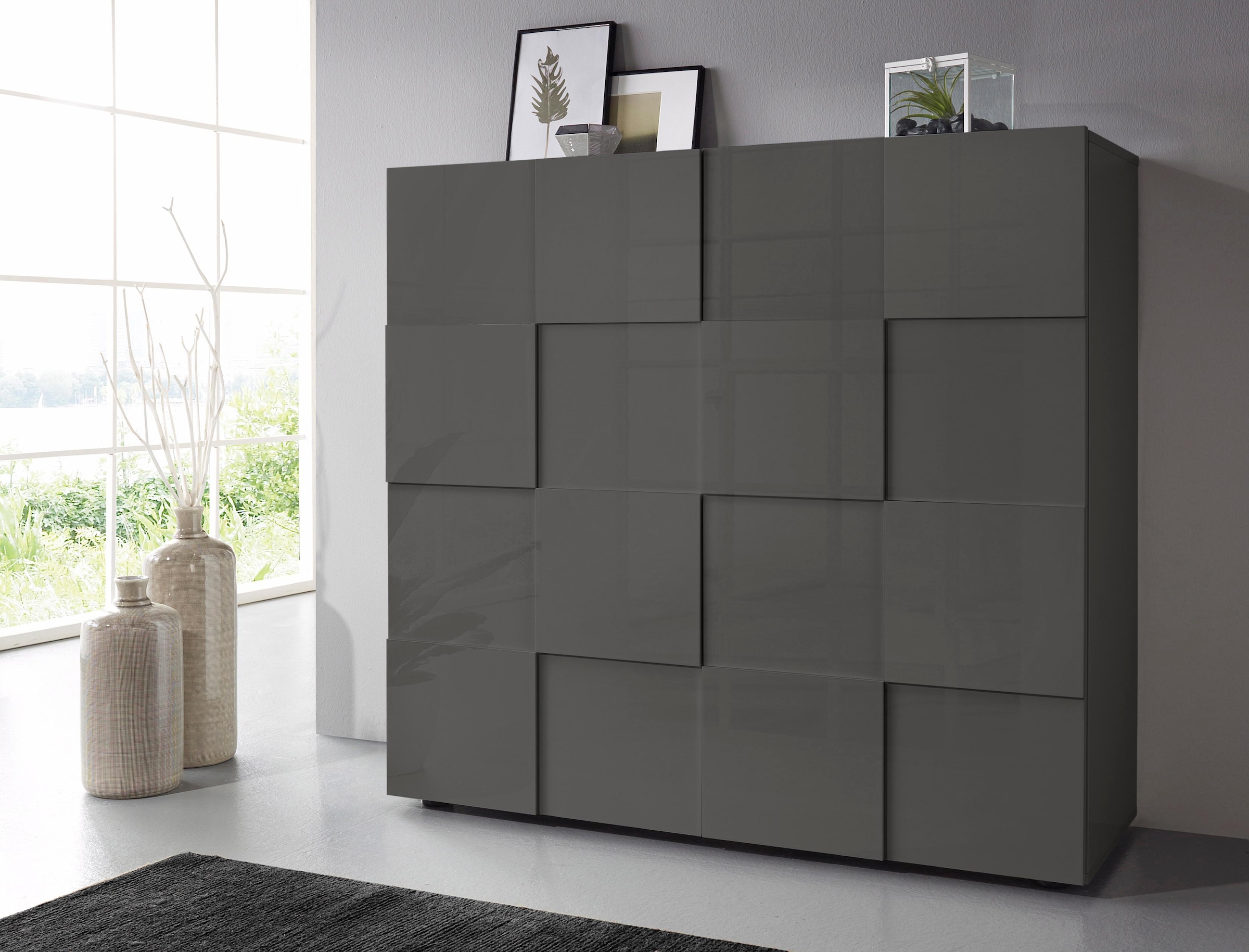 INOSIGN Highboard »Dama«, Breite 121 cm