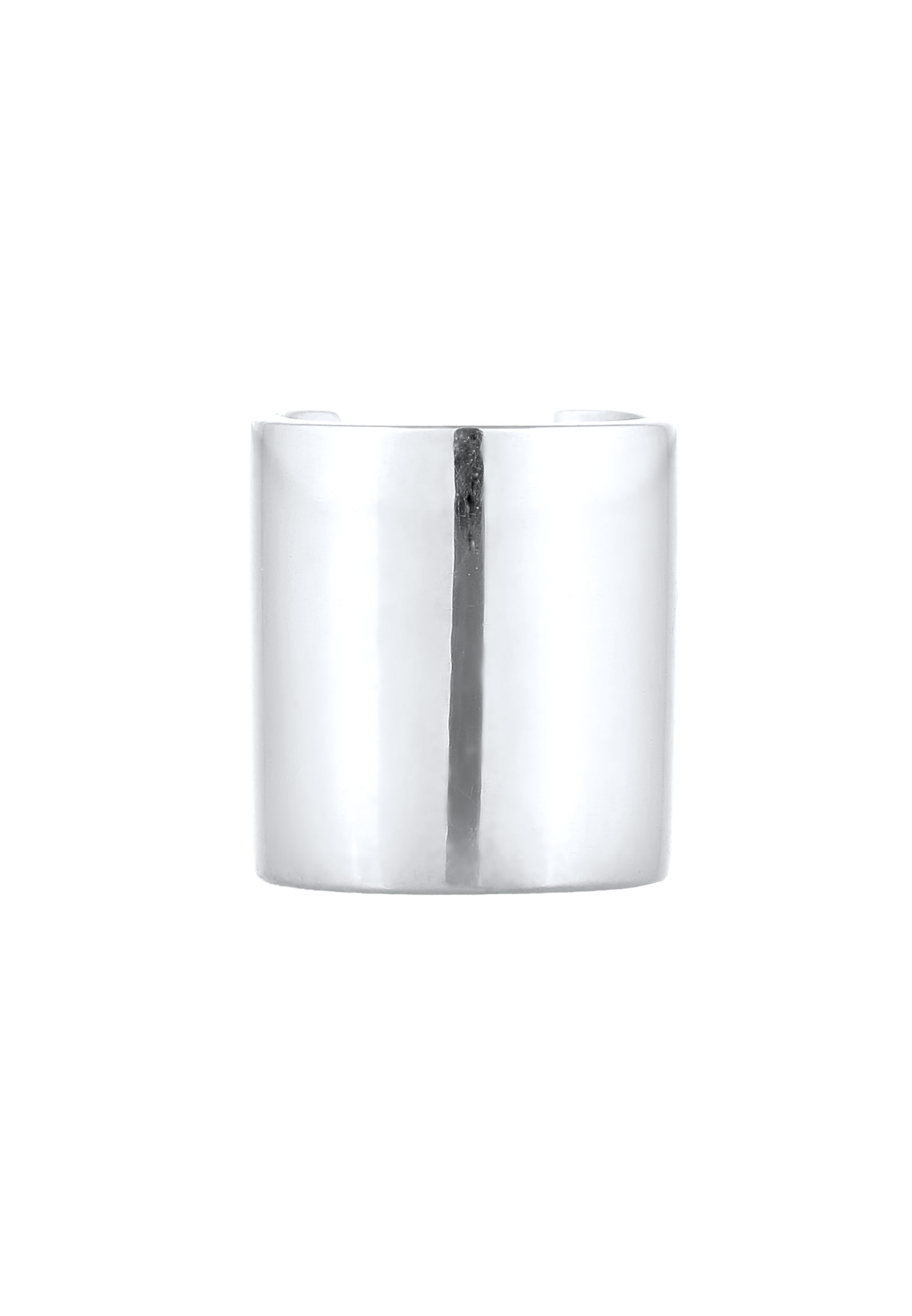 Kuzzoi Paar Ohrklemmen »Ohrringe Earcuff Breit Single 925 Sterling Silber«