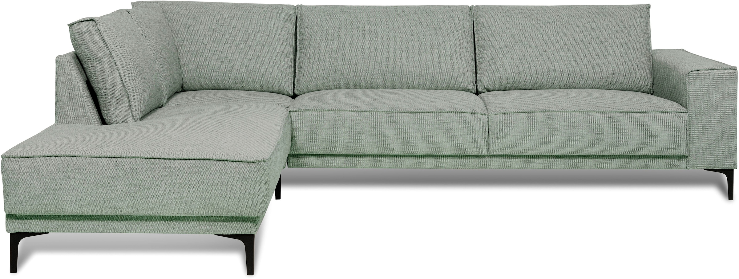 Places of Style Ecksofa Oland, L-Form, inkl. Rückenkissen, hochwertige Verarbeitung