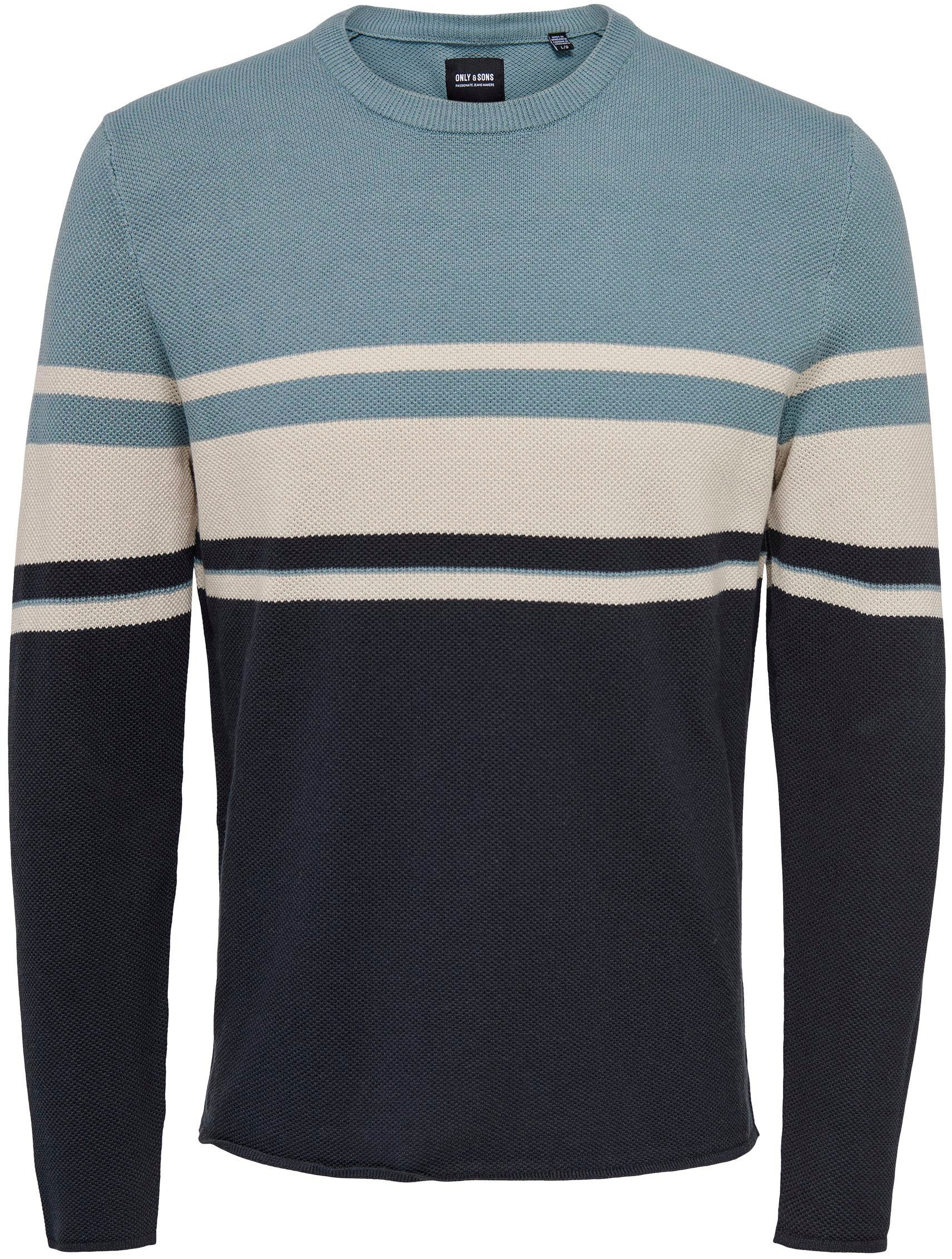 ONLY & SONS Rundhalspullover »OS CER/MEDIUM GREY MEL.« kaufen