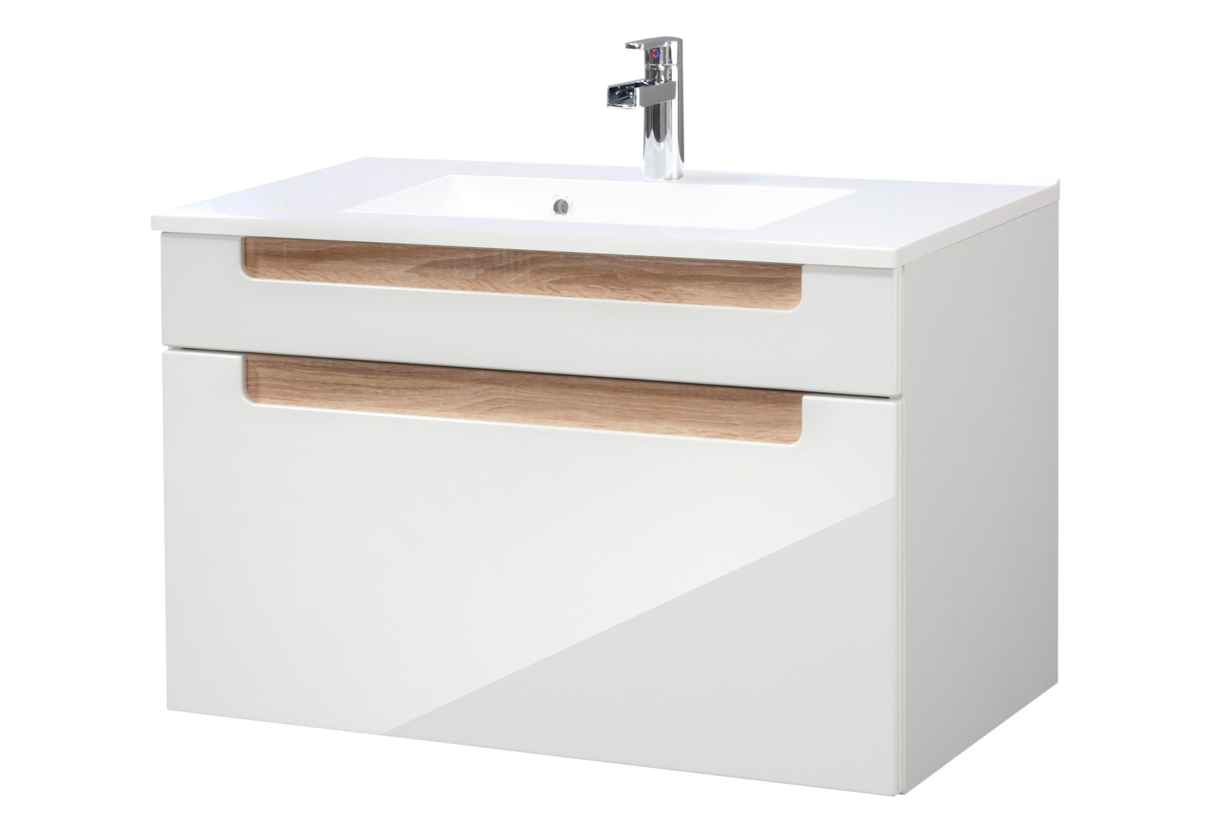 HELD MÖBEL Waschtisch »Siena«, Breite 80 cm, (2-tlg.) auf ...