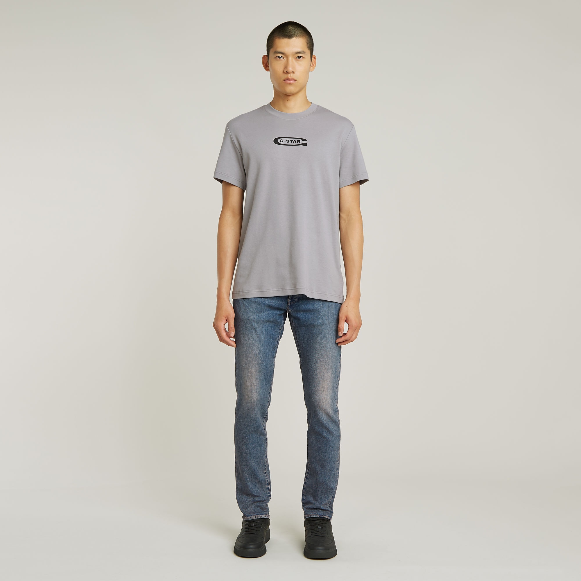 G-STAR T-Shirt »Old Skool Logo«, mit Frontprint