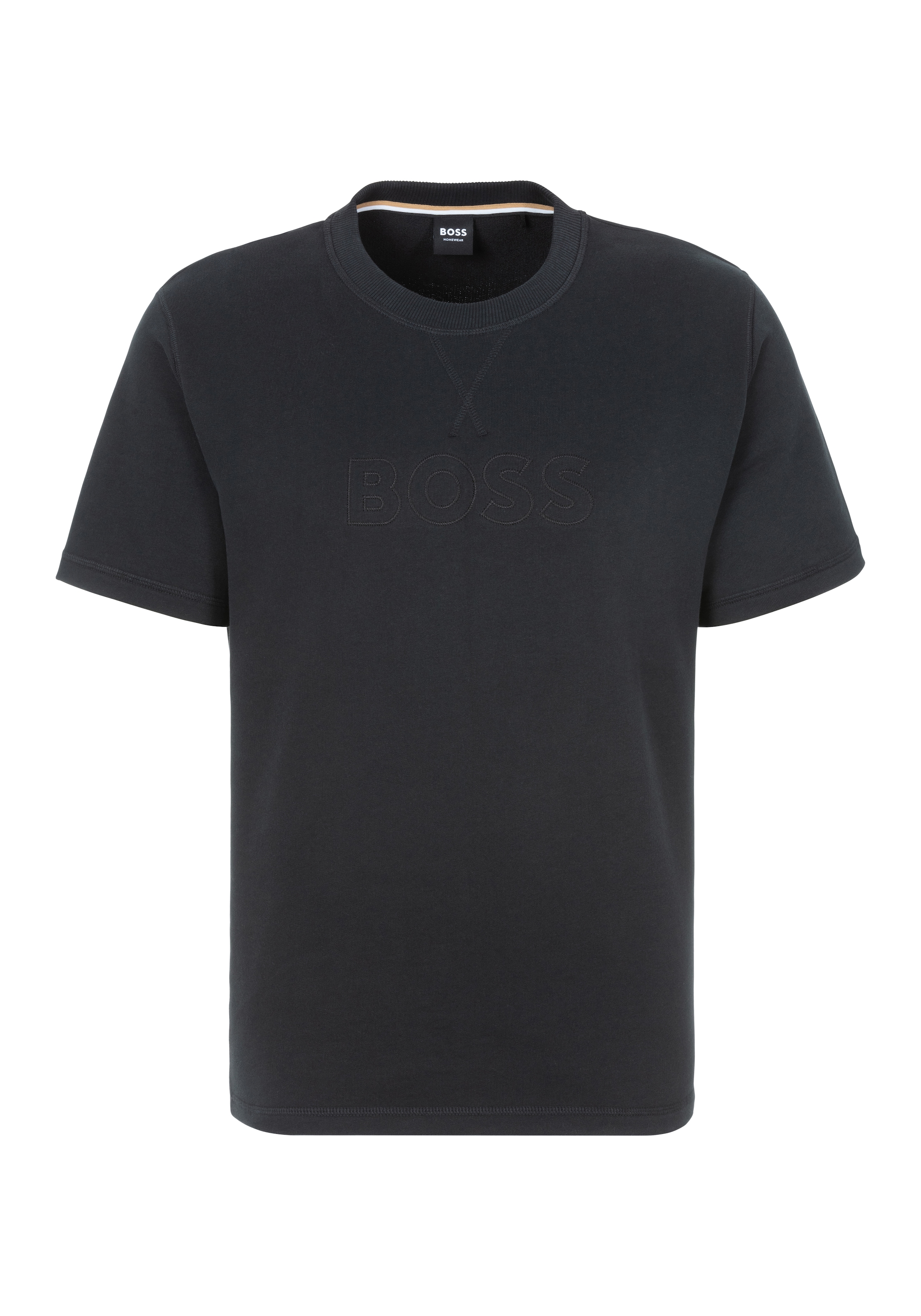 BOSS T-Shirt »David«, mit großer Logostickerei