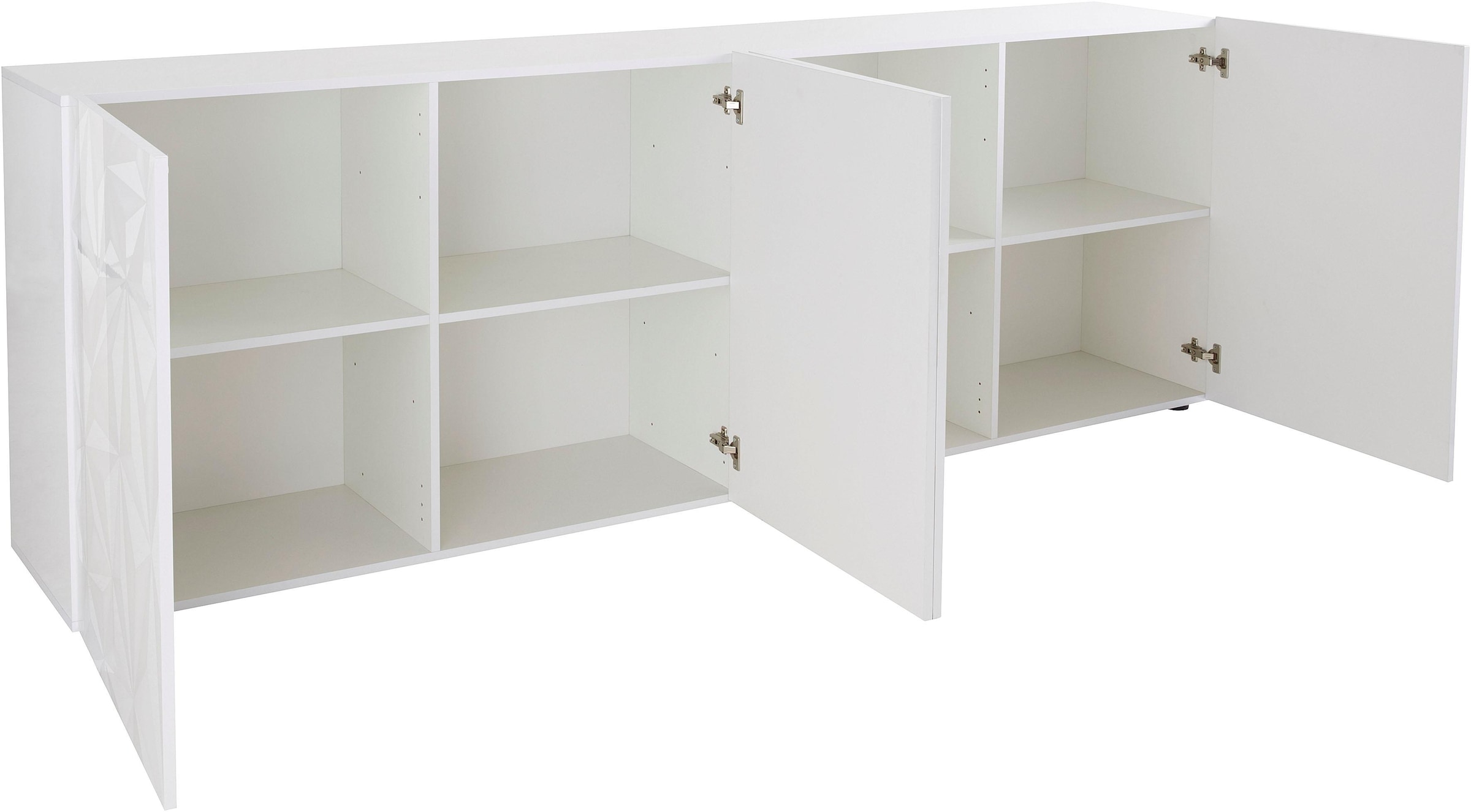 INOSIGN Sideboard »Prisma«, Breite 241 cm, 4-türig