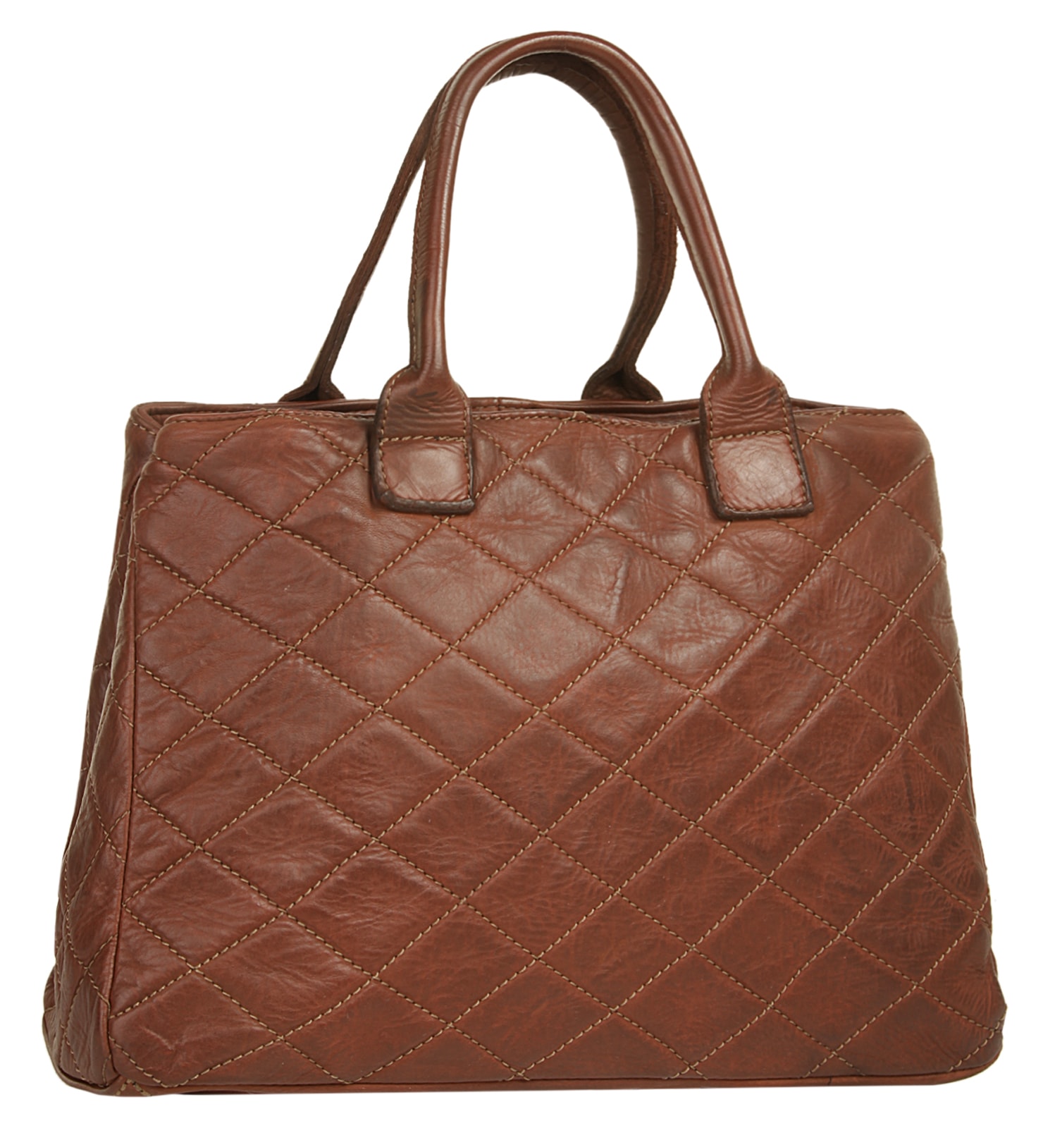 Samantha Look Henkeltasche, echt Leder, Made in Italy