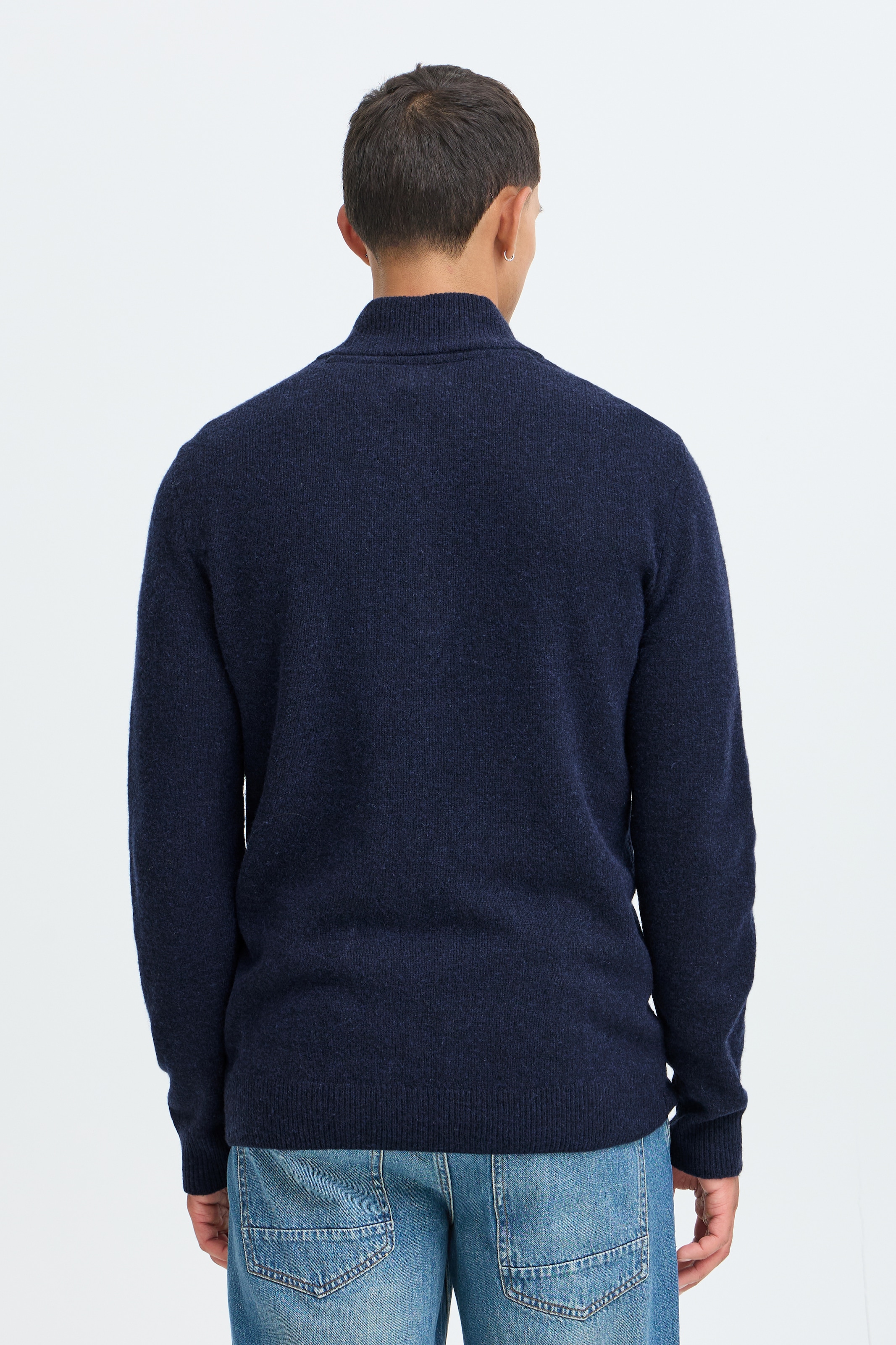 Blend Troyer »BHBRANKO HALFZIPP KNIT NOOS« Wollmischung, regular fit