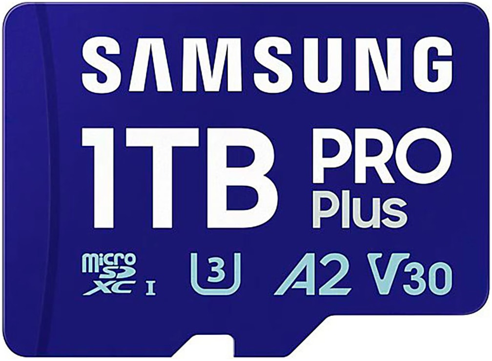 Samsung Speicherkarte »Pro Plus 1TB + USB-Kartenleser«, (UHS Class 3 180 MB/s Lesegeschwindigkeit)