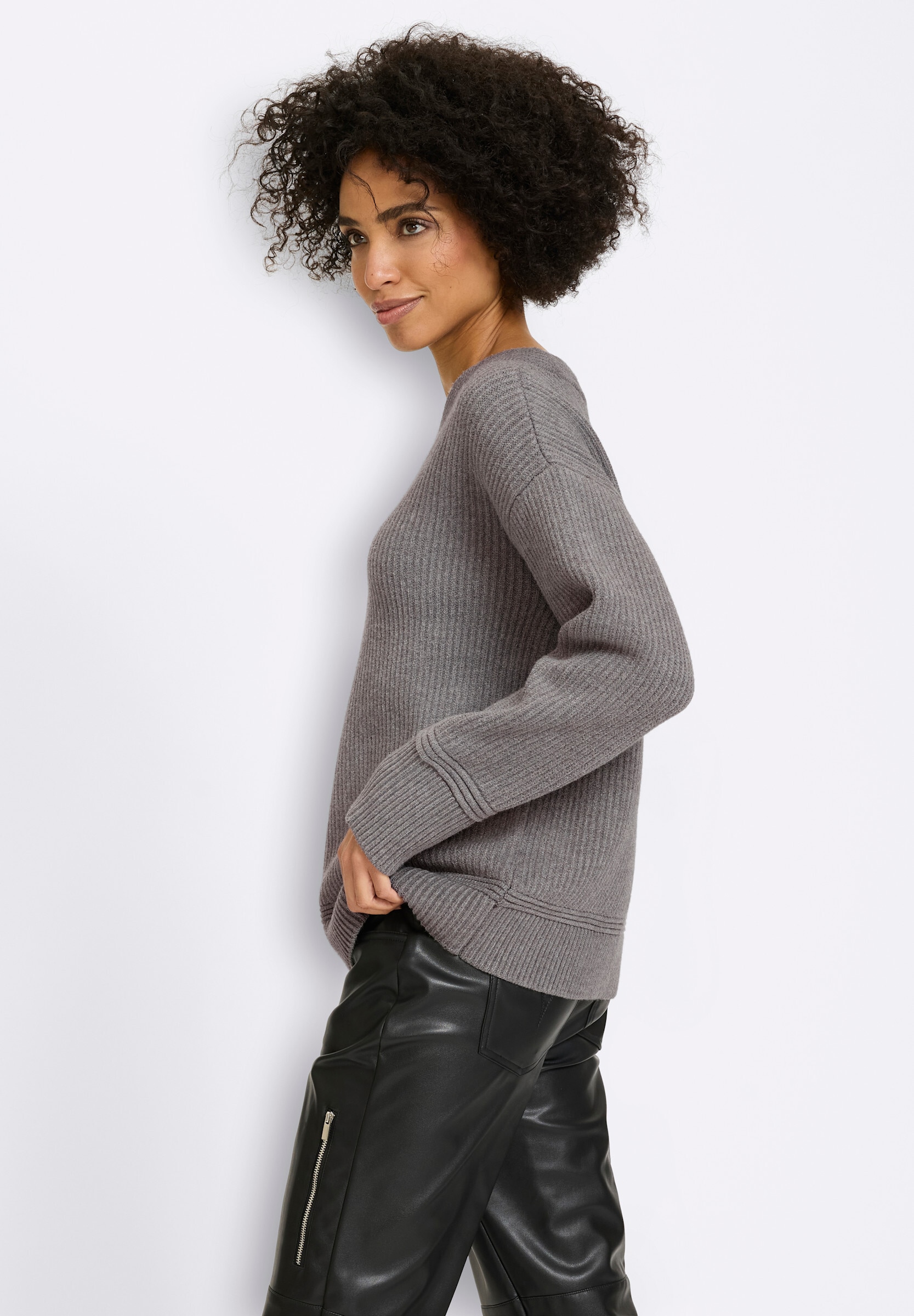 heine Strickpullover »Pullover Pullover mit Strickmuster«