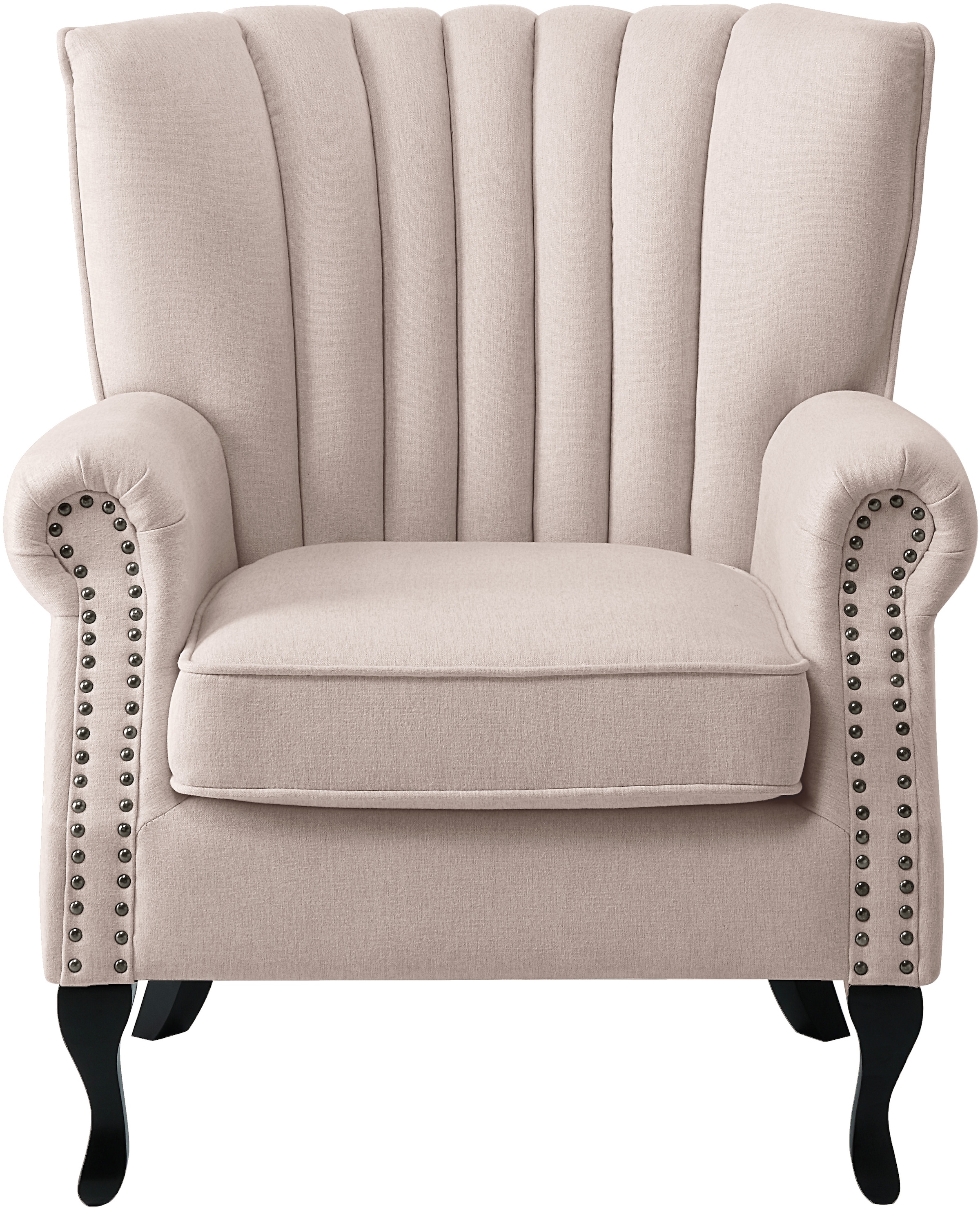 Sessel »TONI«, modern mit Nieten und hoher Rückenlehne