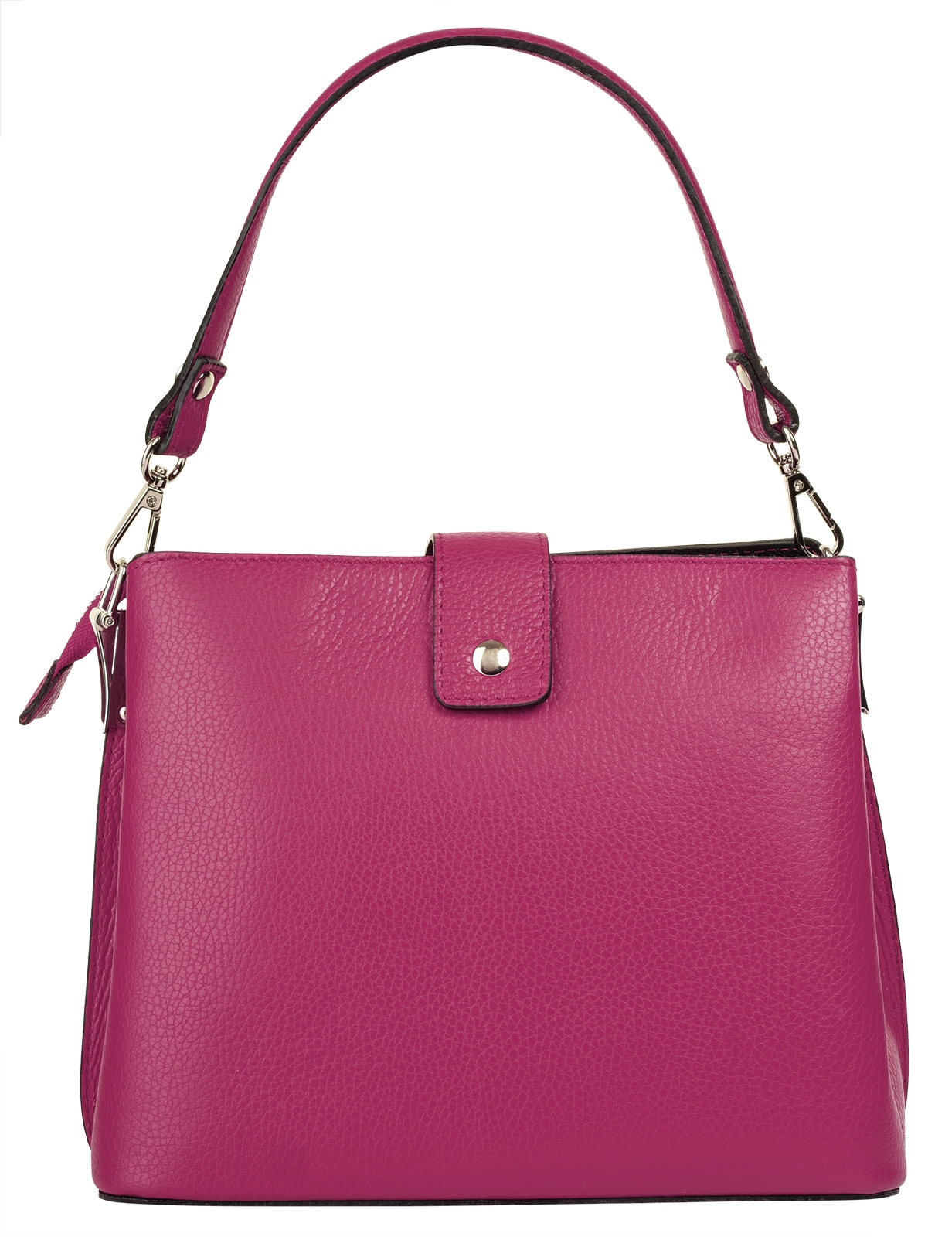 Cluty Henkeltasche, echt Leder, Made in Italy