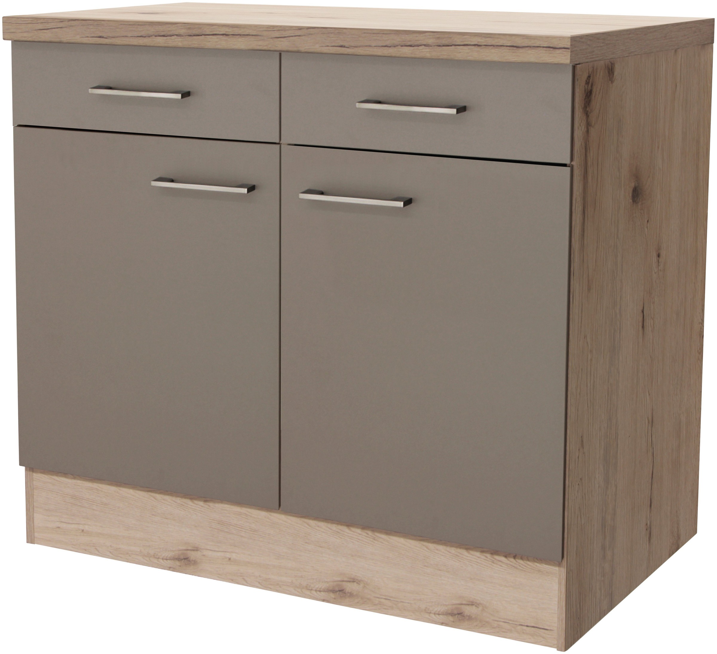 Flex-Well Unterschrank »Riva«, (B x H x T) 100 x 86 x 60 cm, für viel  Stauraum bei ♕